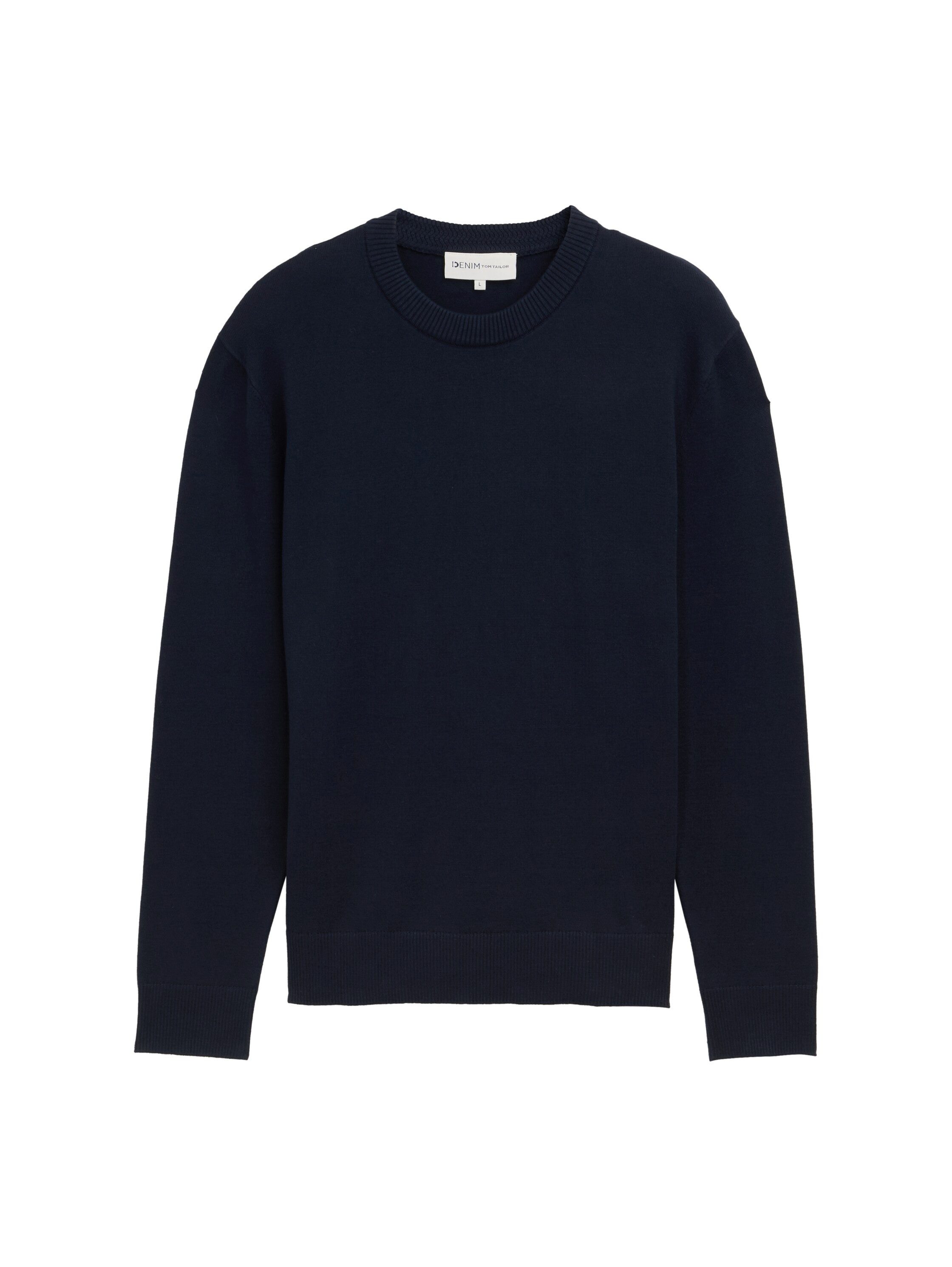 Tom Tailor Denim Gebreide trui in gemêleerde look