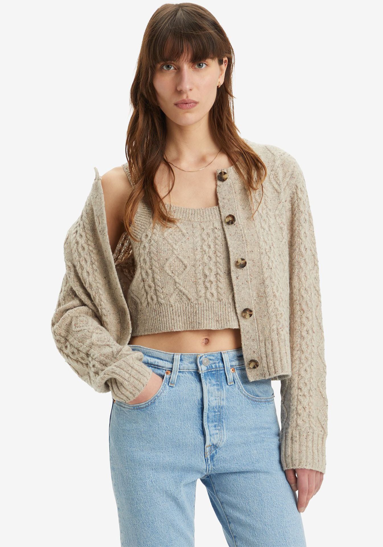 Levi's Cardigan PRIMROSE CABLE CARDIGAN