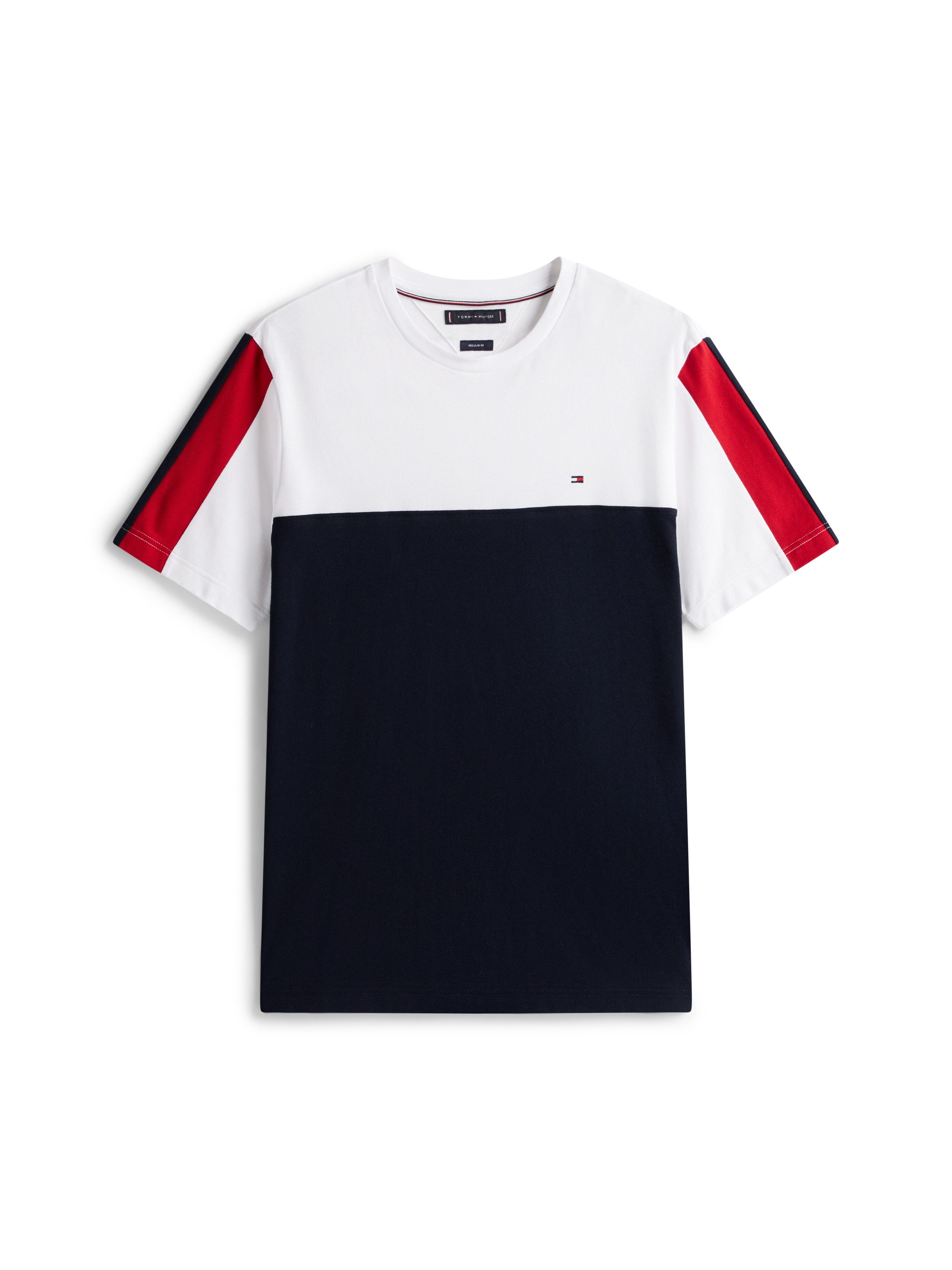 Tommy Hilfiger T-shirt GLOBAL STRIPE COLOURBLOCK TEE