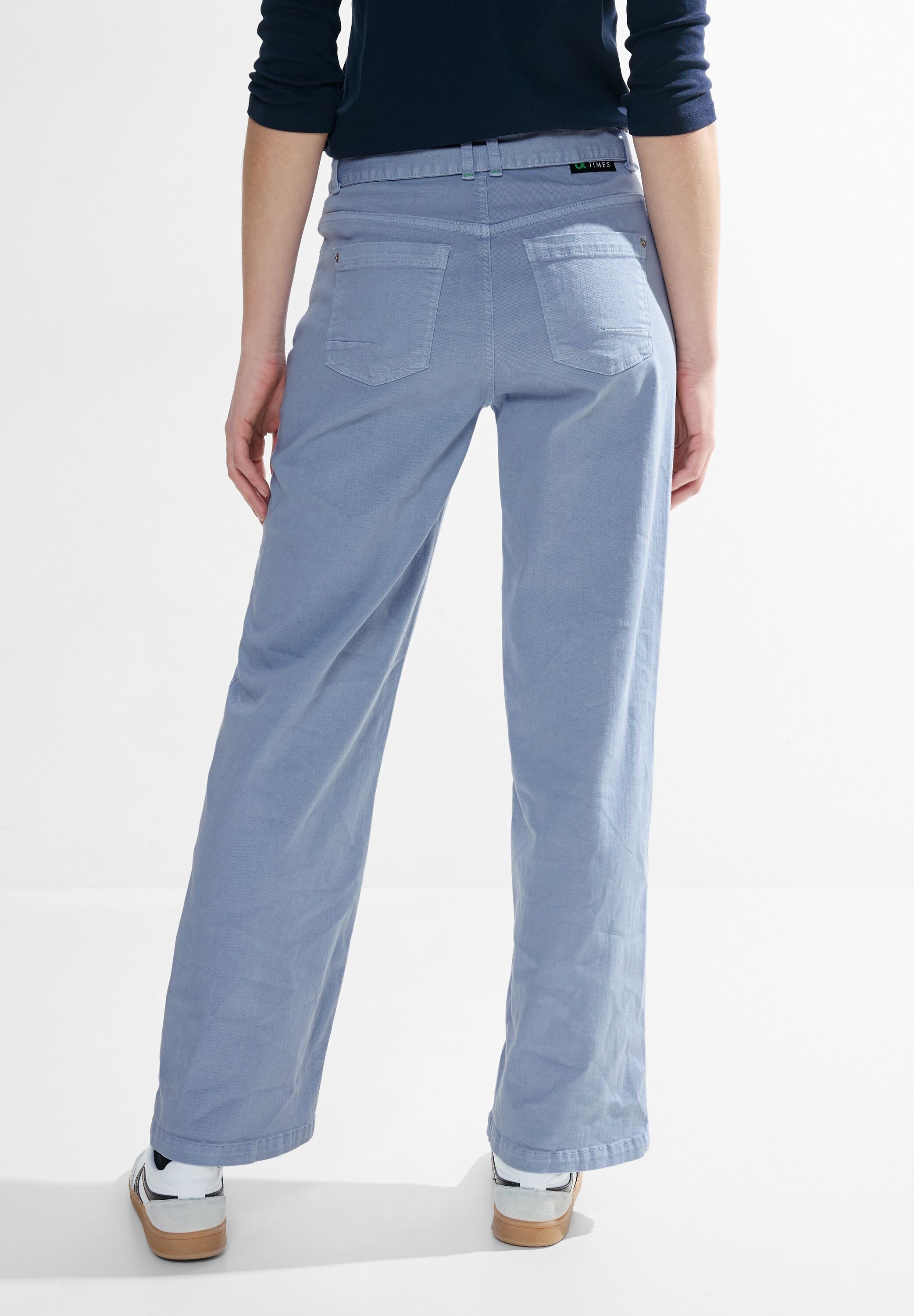 Cecil Comfort fit jeans met contrasterende stiksels
