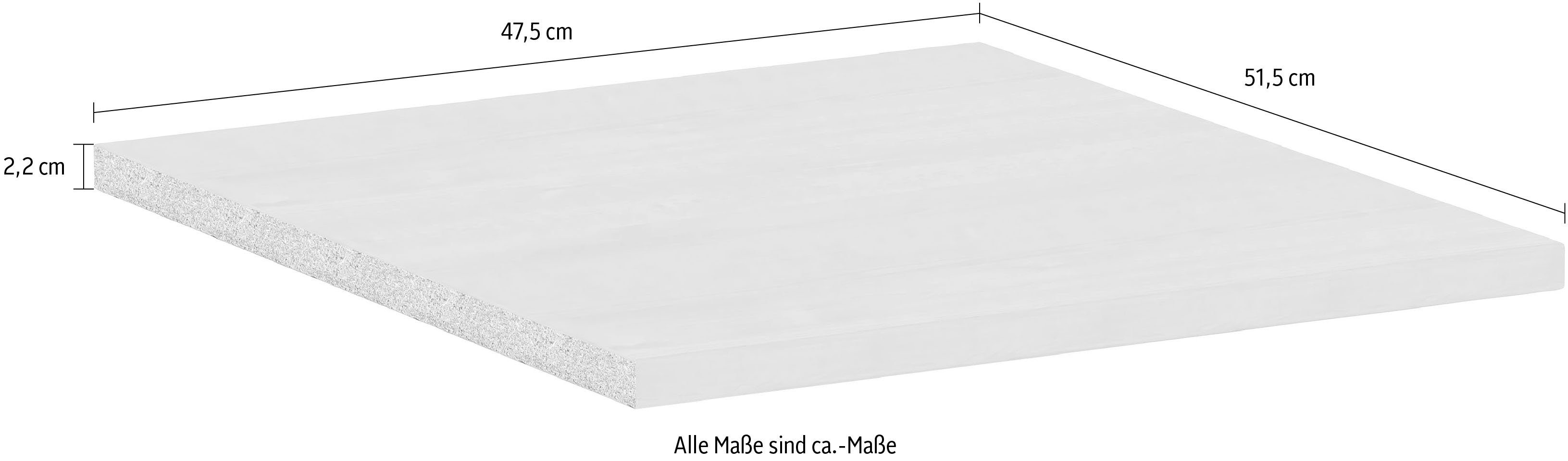 WIEMANN Plank (set, 3 stuks)