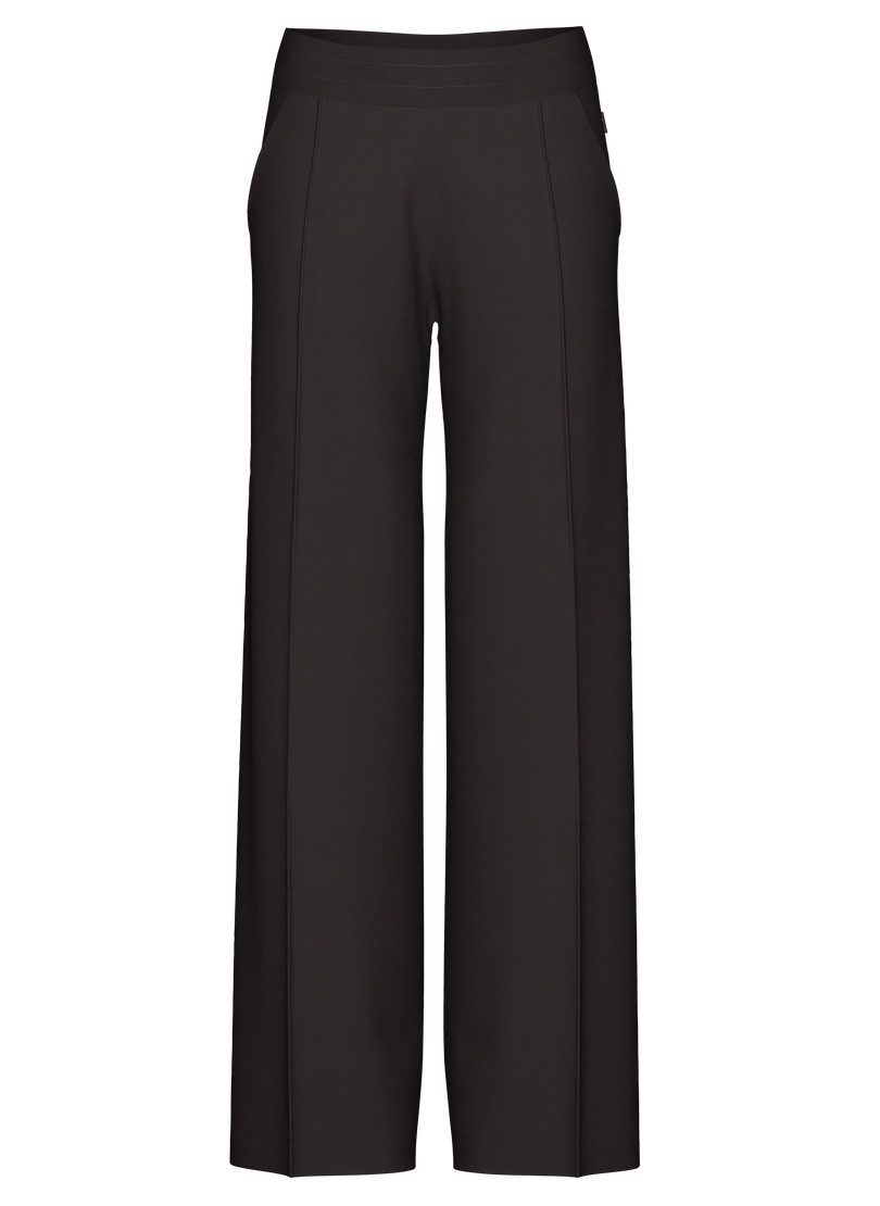 Trigema Jerseybroek TRIGEMA Joggingbroek met wijde pijpen (1-delig)