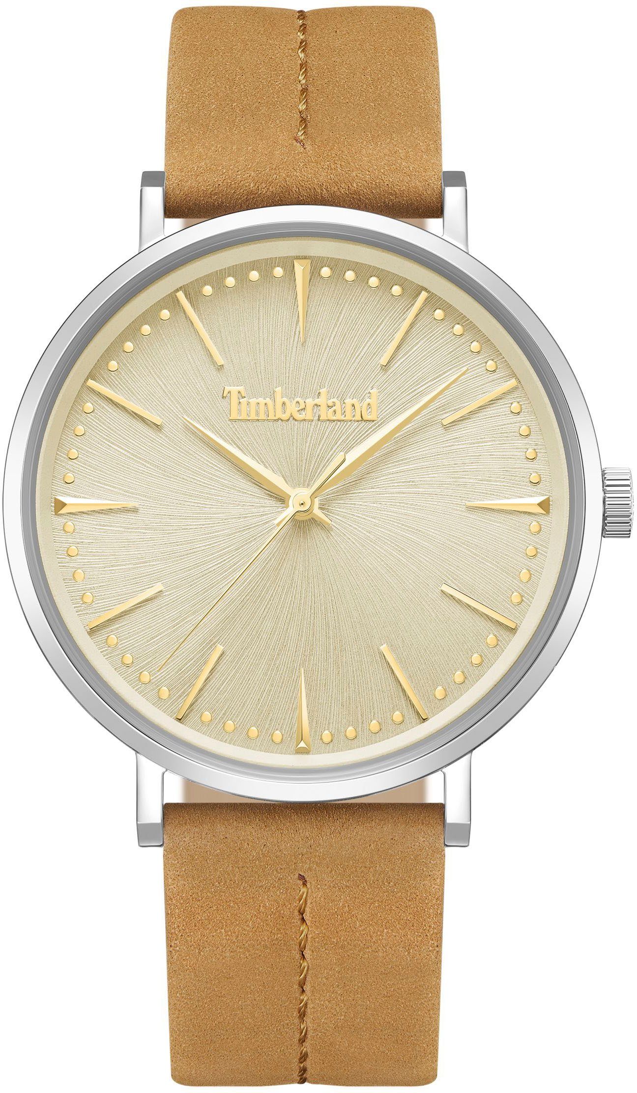 Timberland Kwartshorloge RIPTON, TDWGA0029201 Horloge, herenhorloge, leren band