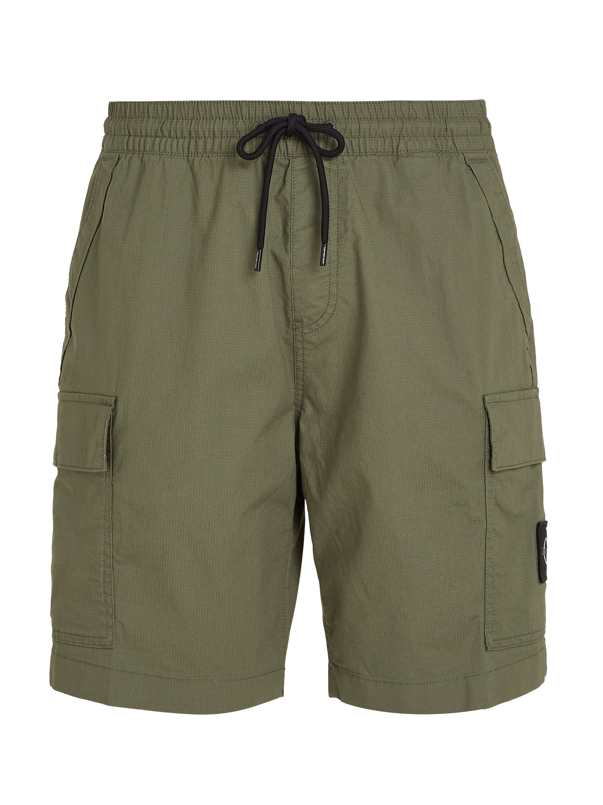 Calvin Klein Sweatshort WASHED CARGO SHORT