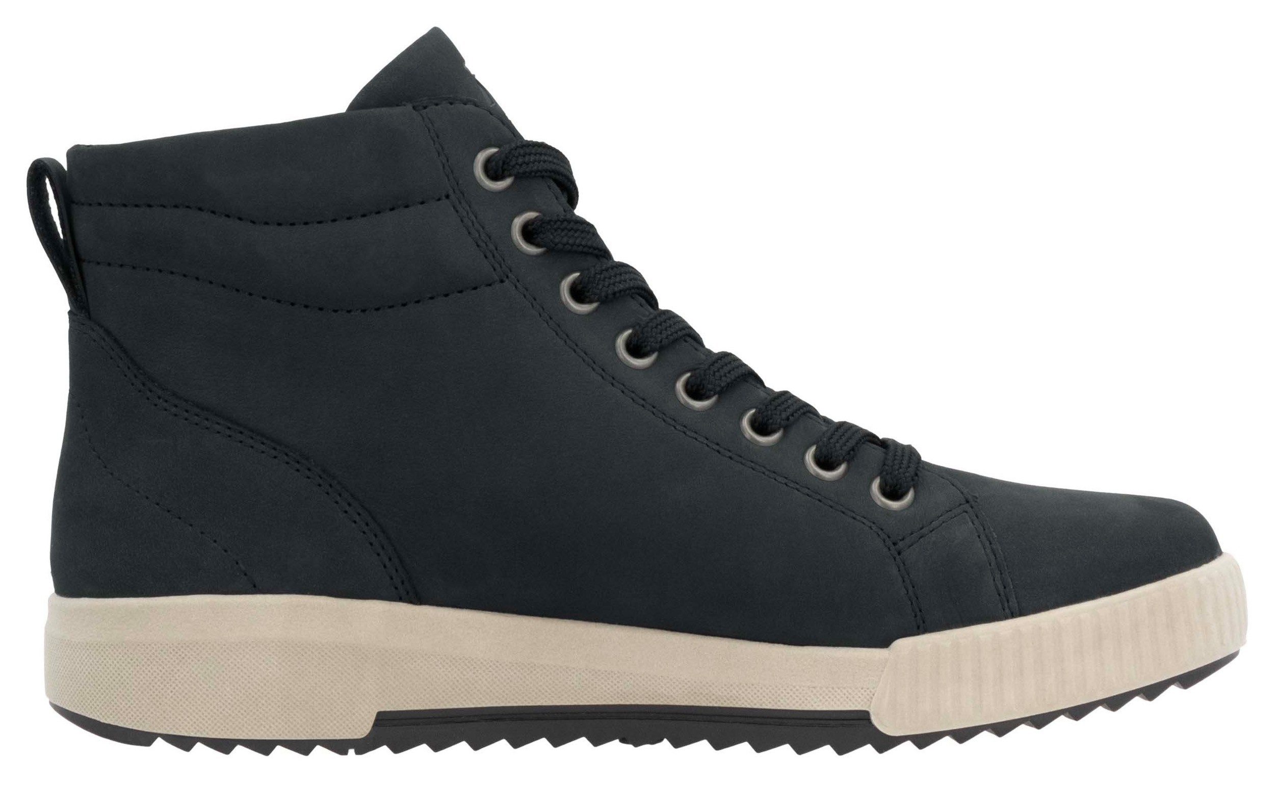 RIEKER Sport Hoge veterschoenen ankle boot, high top sneaker, leisure boots with zipper