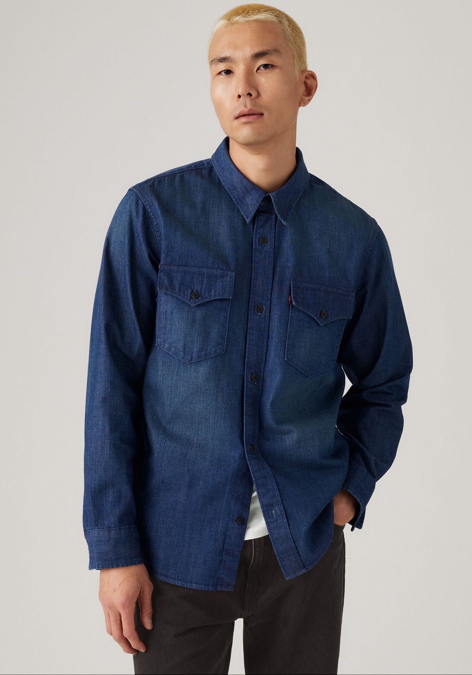 Levi's® Jeans overhemd RELAXED FIT WESTERN