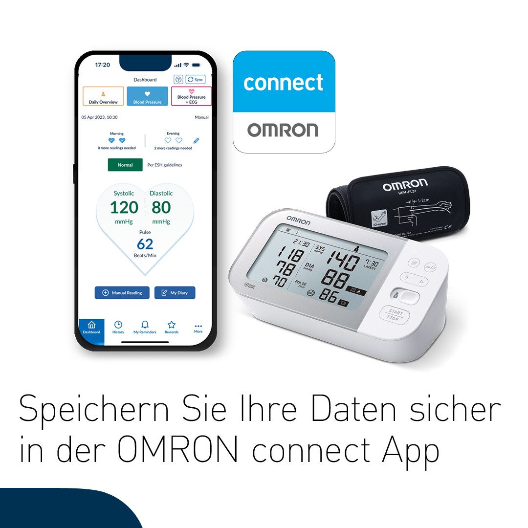 Omron Bovenarm-bloeddrukmeter X7 Smart