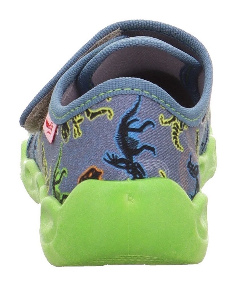 Superfit Pantoffels BUBBLE WMS: Middel Kinderschoen met motiefdruk, maat sjabloon om te downloaden