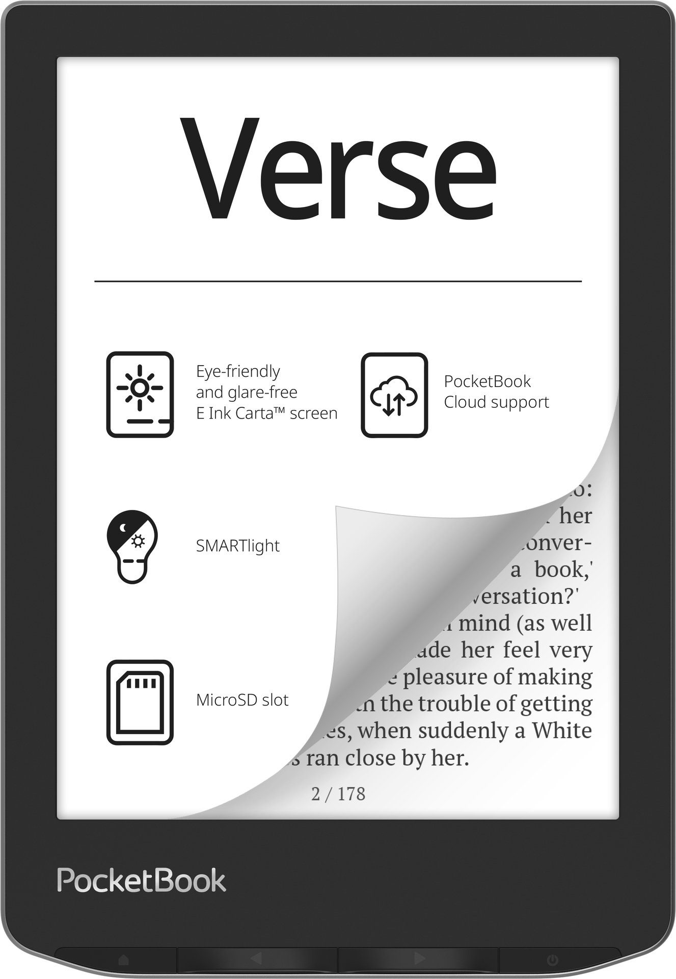 PocketBook E-reader Verse, 6"