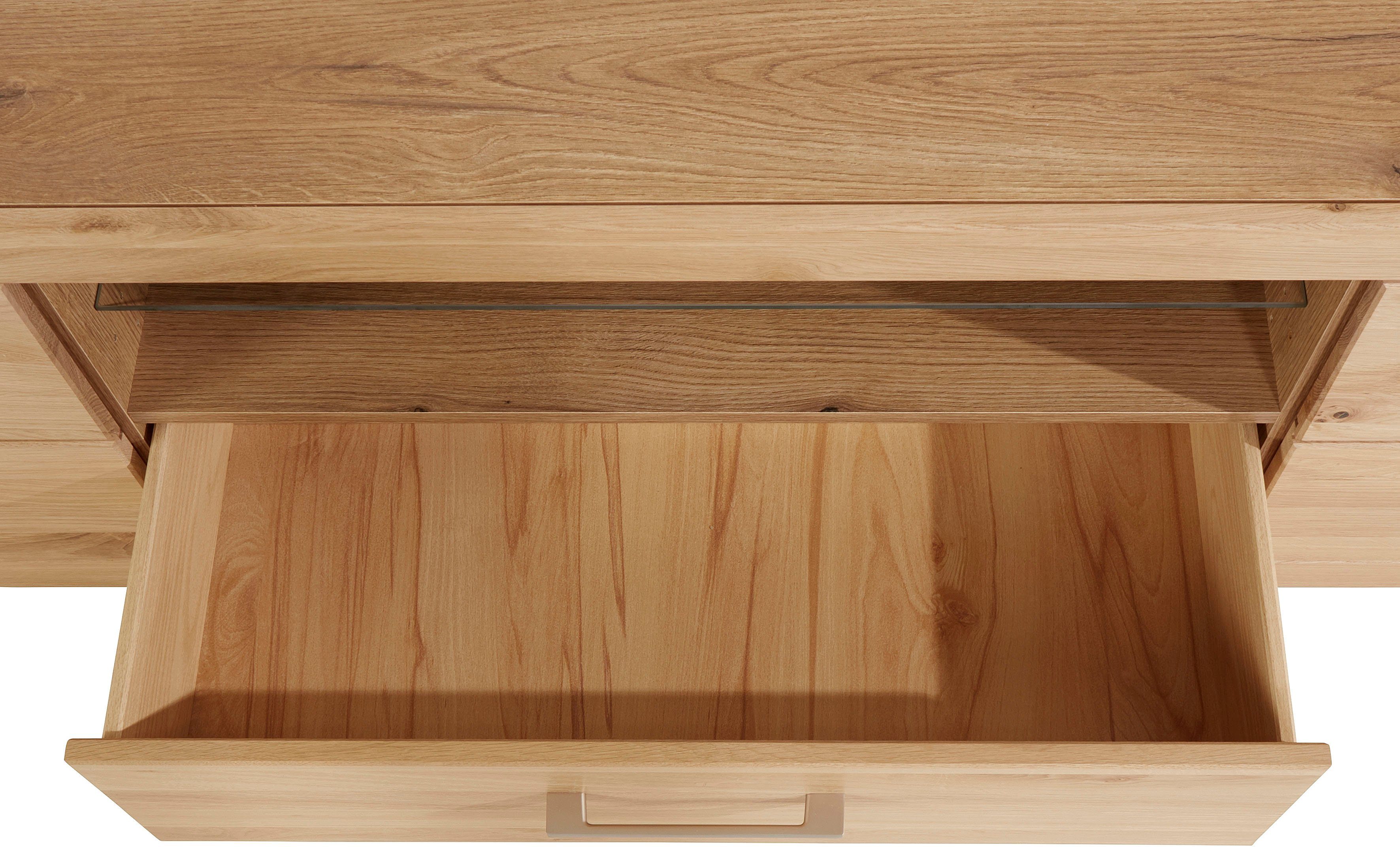 VOGL Möbelfabrik Tv-meubel 1237 Massief houten front, breedte ca. 171 cm, met soft-close functie