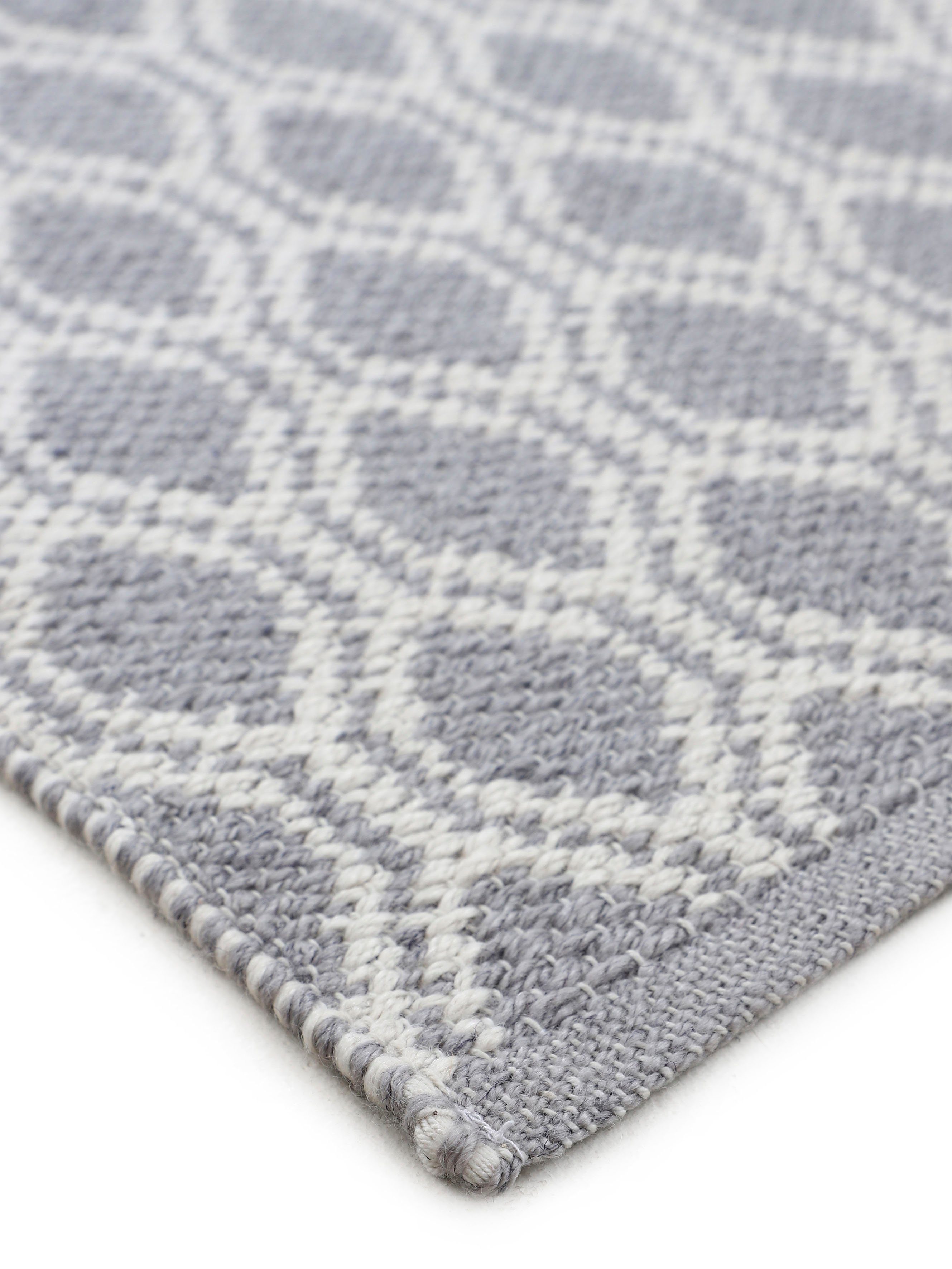carpetfine Vloerkleed Frida 204 Omkeerbaar tapijt, 100% gerecycled materiaal (PET), vlakweefsel, sisal uitstraling