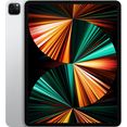 apple tablet ipad pro (2021) wifi, 12,9 ", ipados zilver