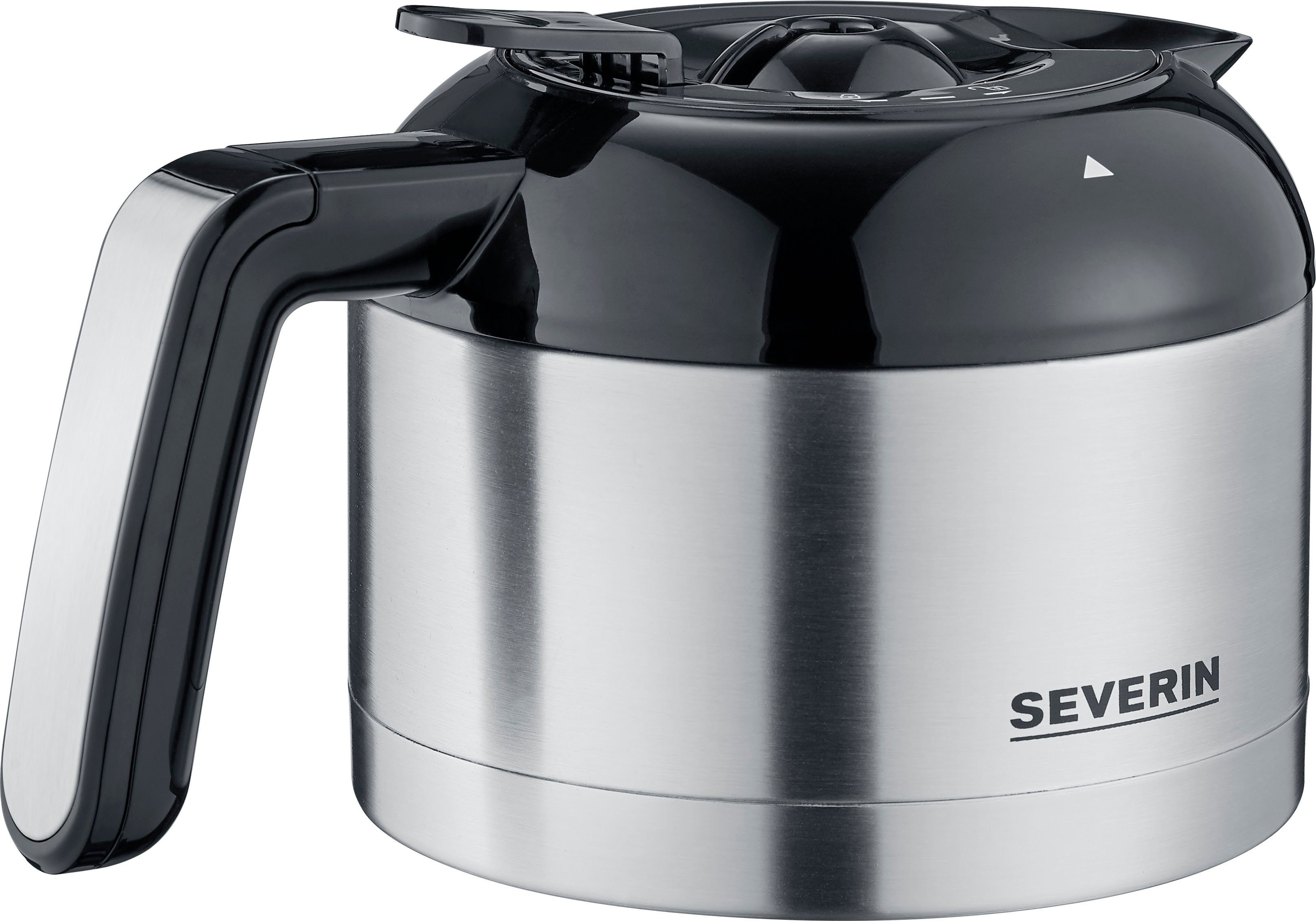 Severin Koffiezetapparaat met bonenmaler KA 4814, 1 l, met maalwerk, zwenkfilter, led-touchscreen, timerfunctie