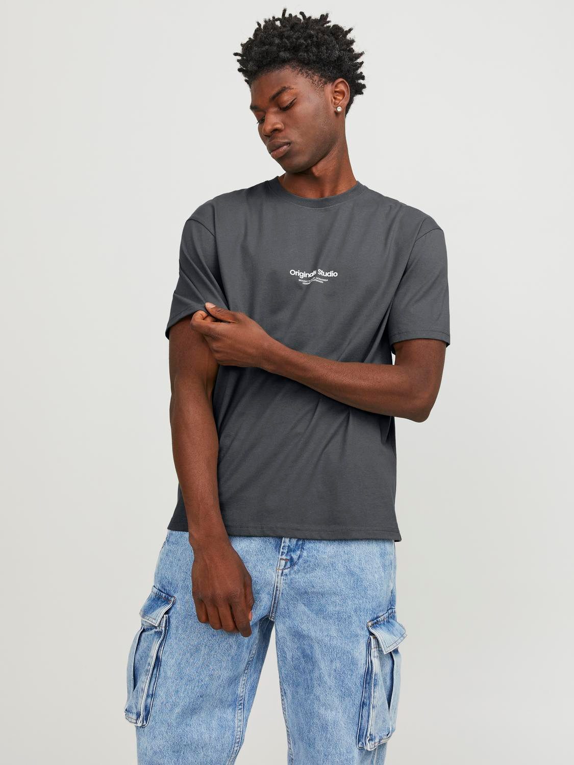 Jack & Jones Shirt met ronde hals JORVESTERBRO TEE SS CREW NECK NOOS