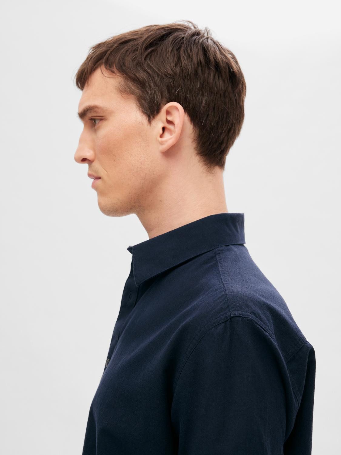 SELECTED HOMME Overhemd met korte mouwen SLHREG-SUN SHIRT SS NOOS