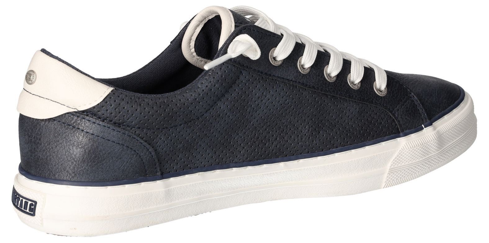 Mustang Shoes Slip-on sneakers met stijlvolle zijstrip, vrijetijdsschoen, lage schoen, veterschoen