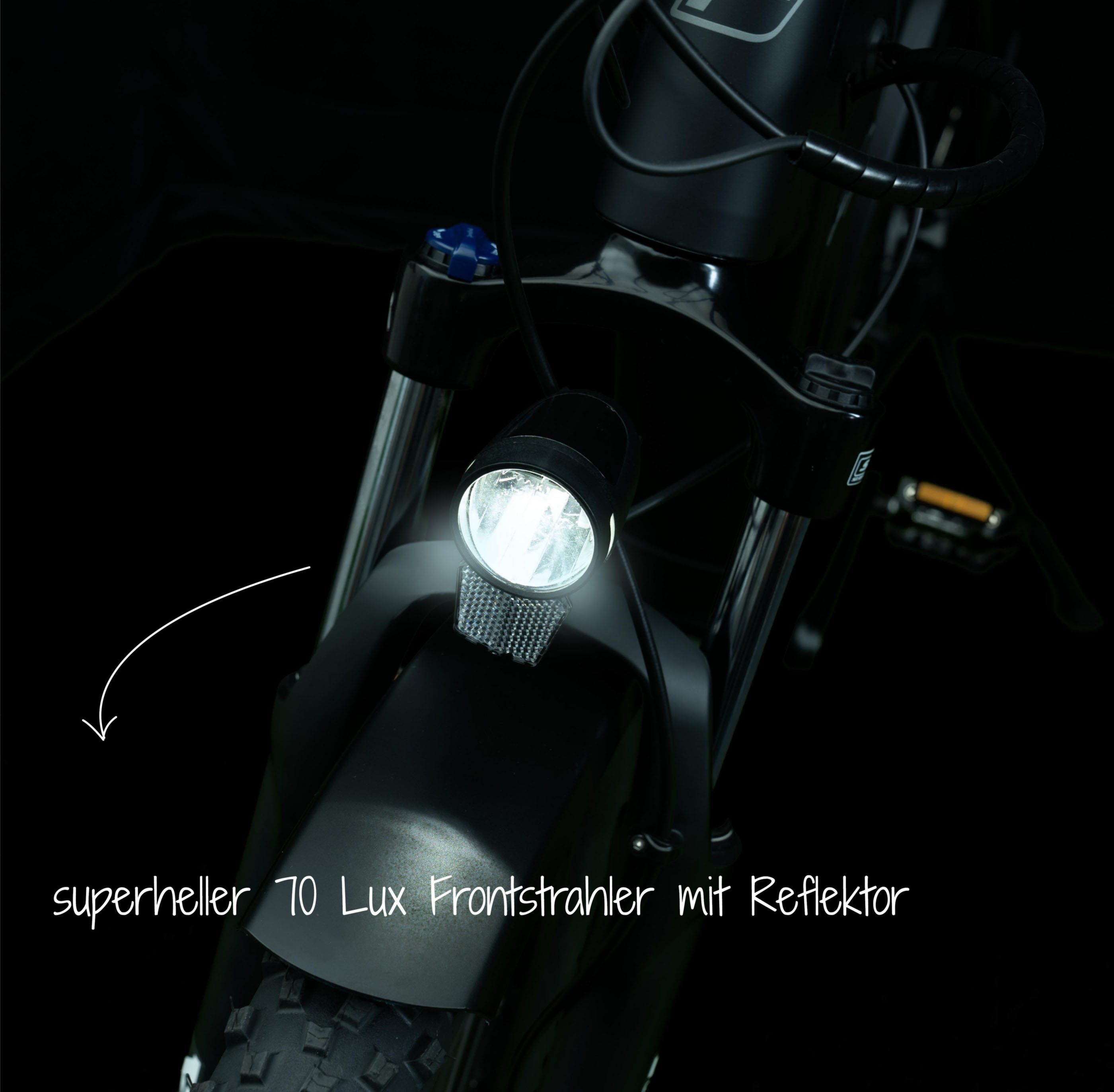 Fischer Fietskoplamp