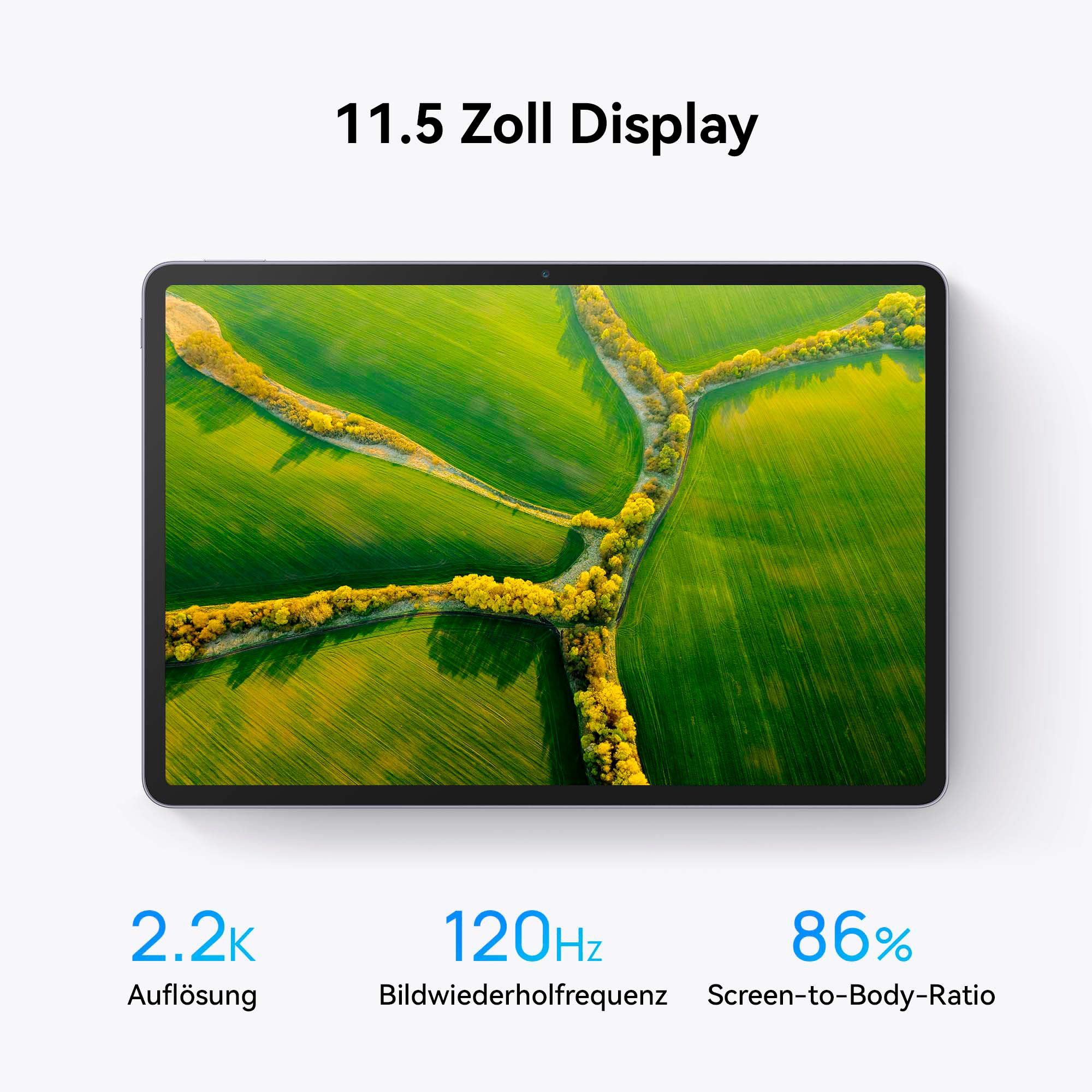 Huawei Tablet MatePad 11.5 Zoll 6 GB + 128 GB WiFi, 11,5", HarmonyOS