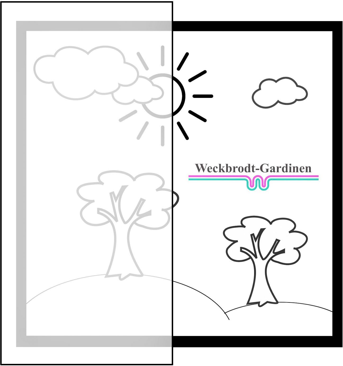Weckbrodt Gordijn Shortama (1 stuk)