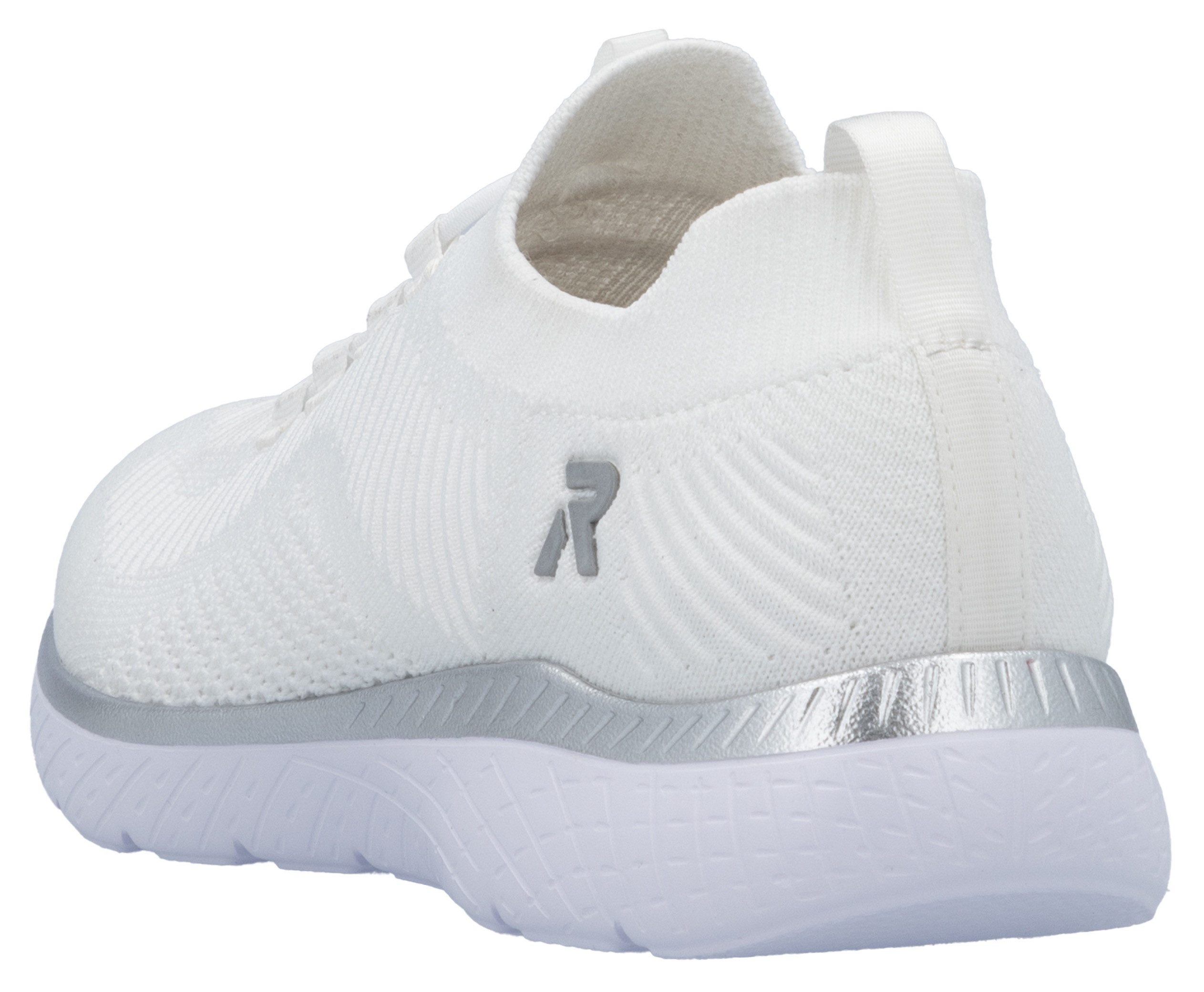 RIEKER Sport Slip-on sneakers , slipper, vrijetijdsschoen, instapschoen met elastische instap