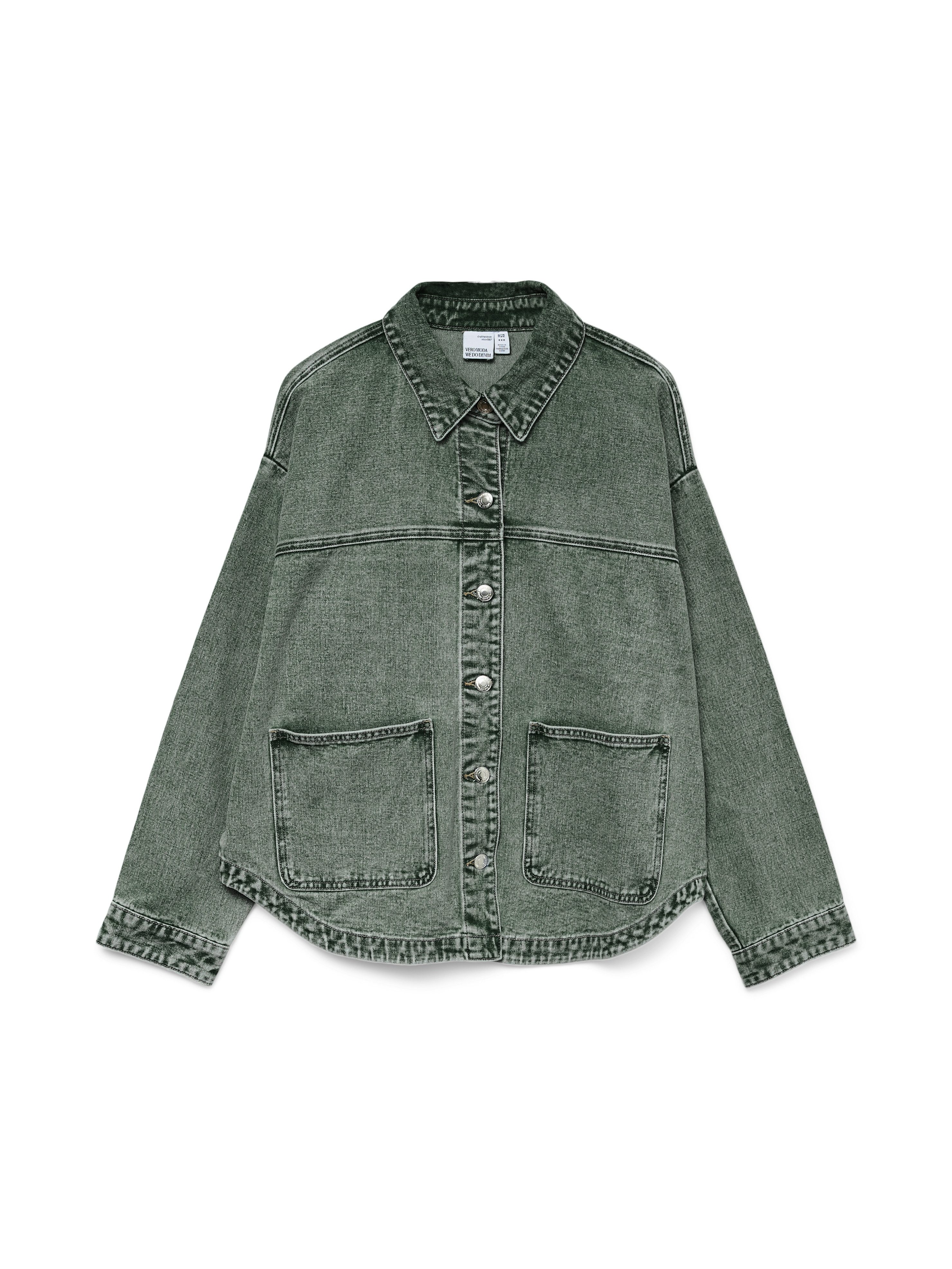 Vero Moda Jeansjack VMJAMIE LS DENIM SHACKET MIX NOOS