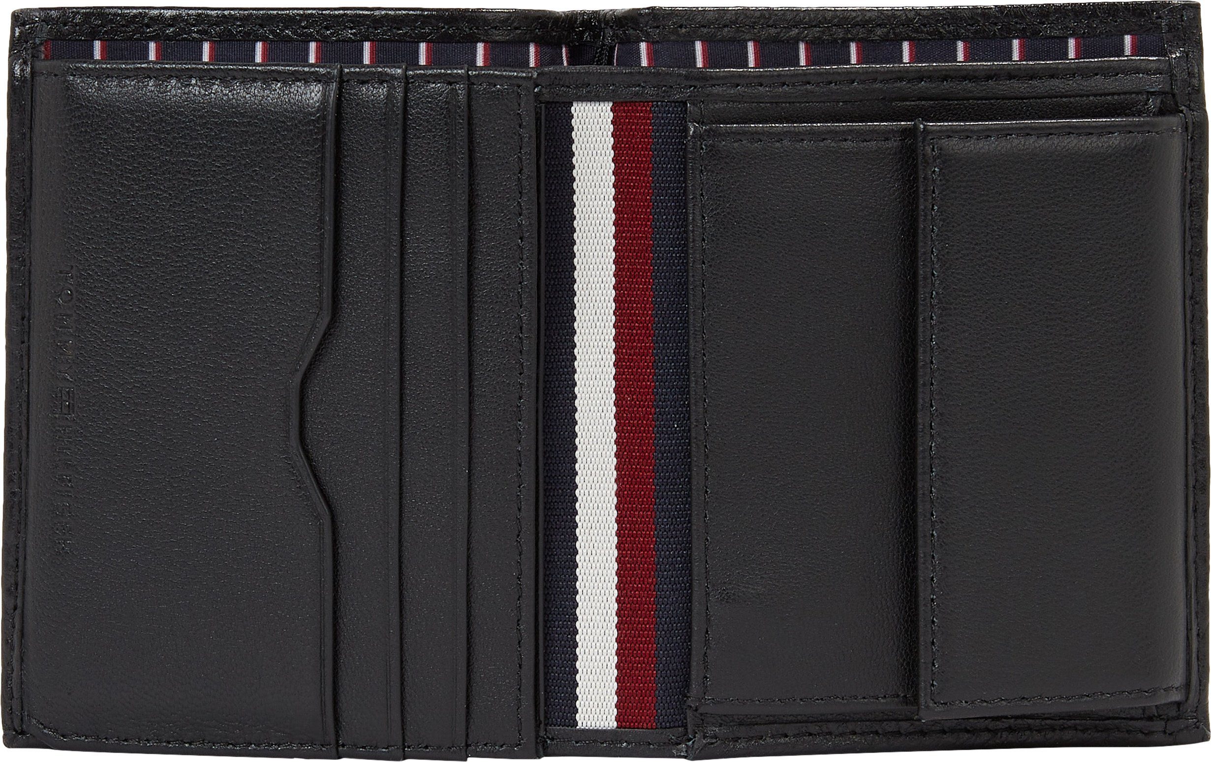 Tommy Hilfiger Portemonnee TH CENTRAL TRIFOLD in een gedessineerde look