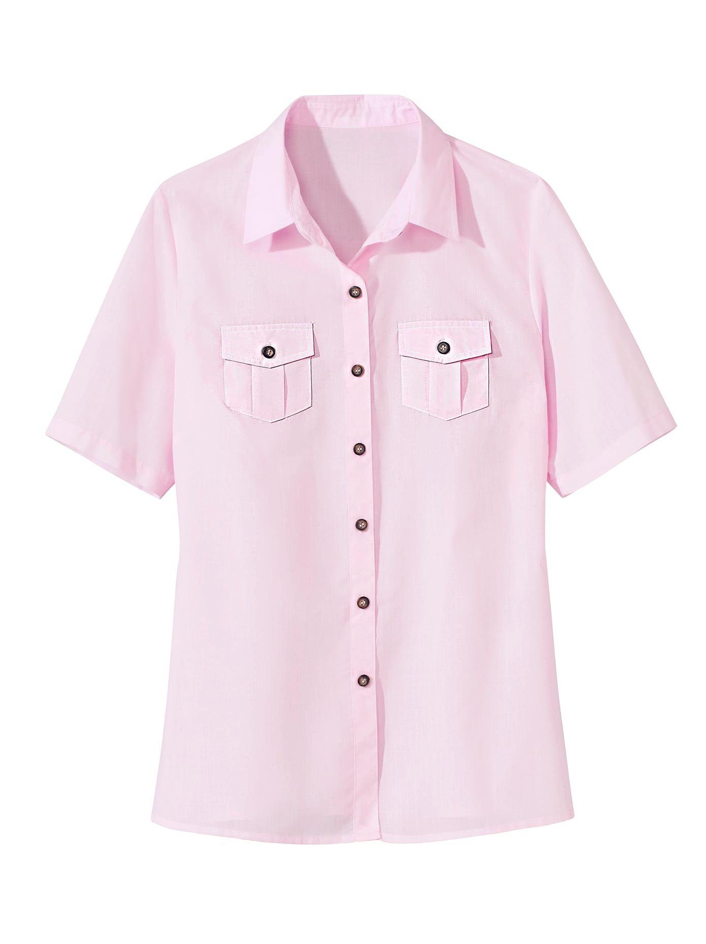 Classic Basics Blouse met korte mouwen