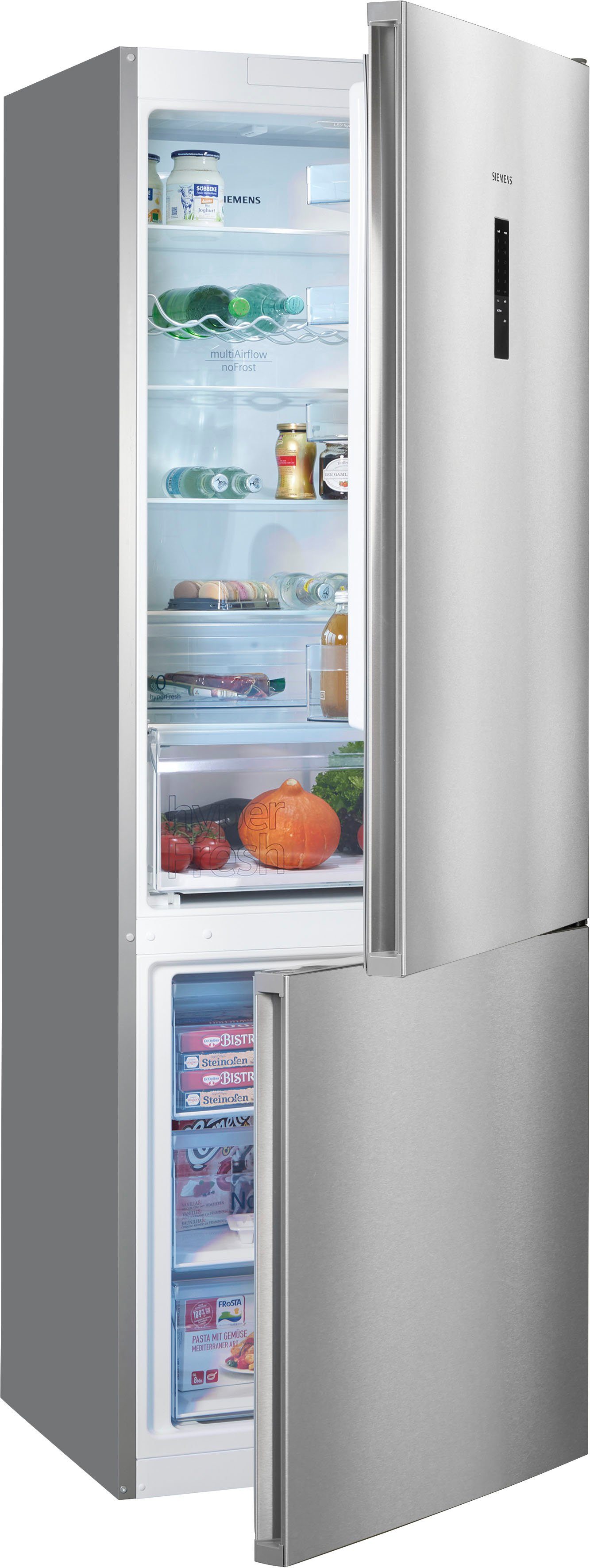SIEMENS Koel-vriescombinatie KG49NXIBF Breedte 70 cm