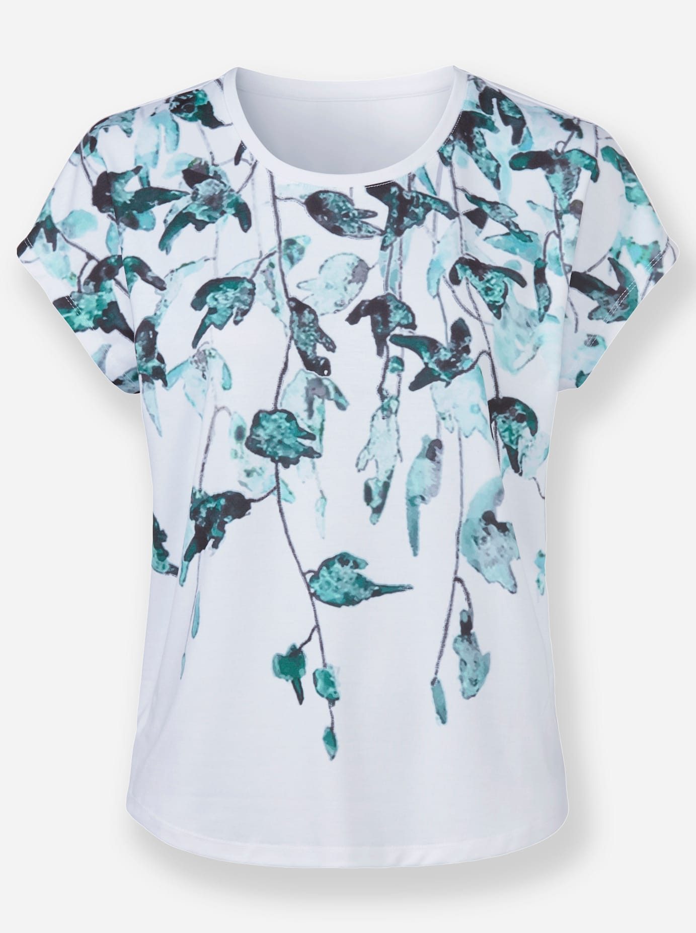 Lady Shirt met print Shirt met ronde hals (1-delig)