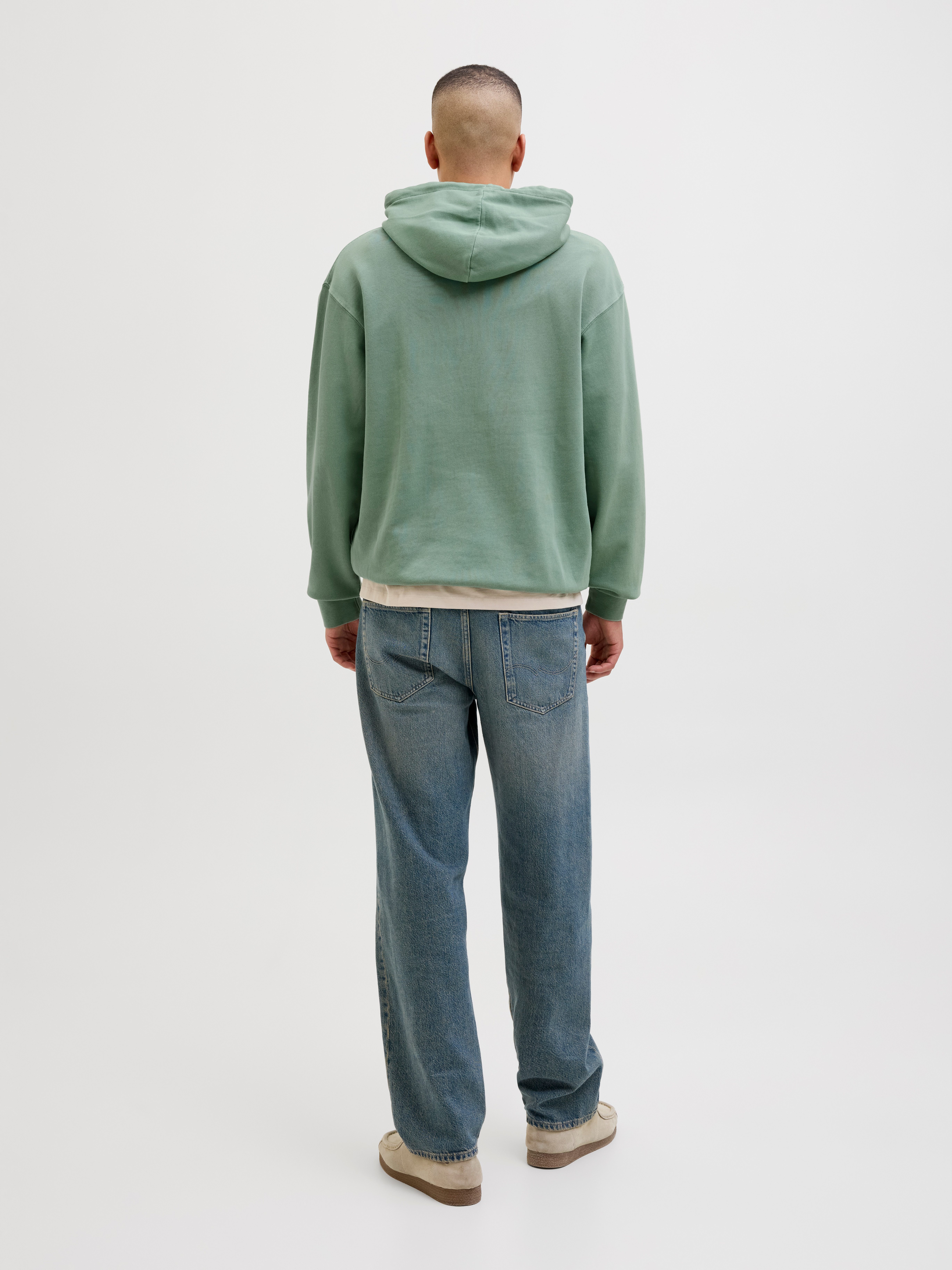 Jack & Jones Hoodie JJECHARGE FADED SWEAT HOOD NOOS