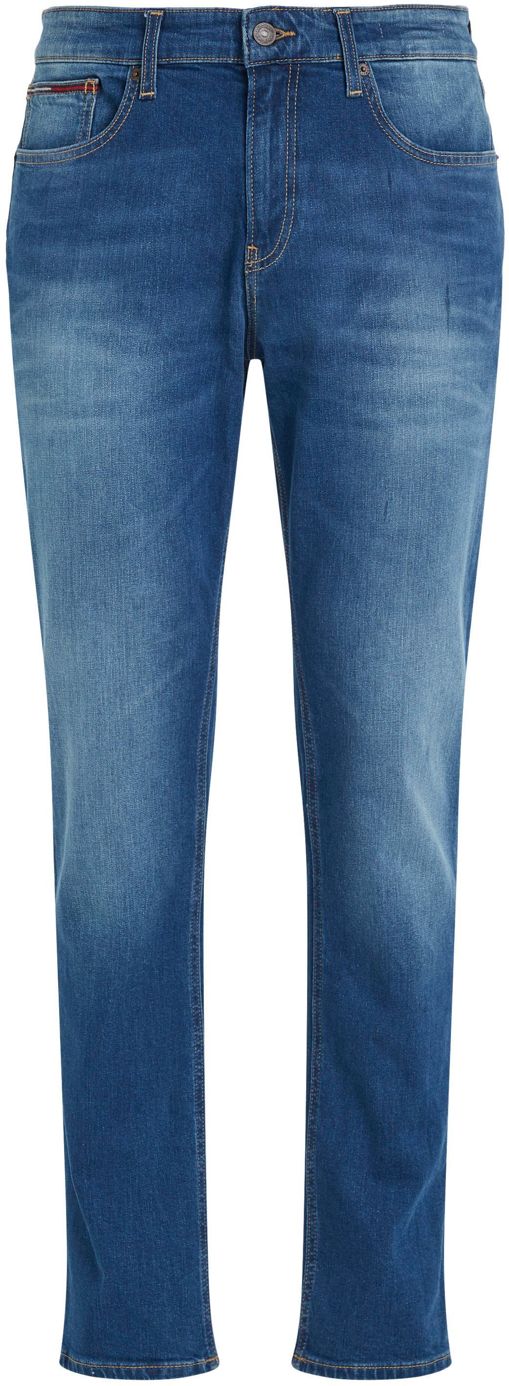 TOMMY JEANS Straight jeans Ryan met elastaan voor een comfortabele pasvorm