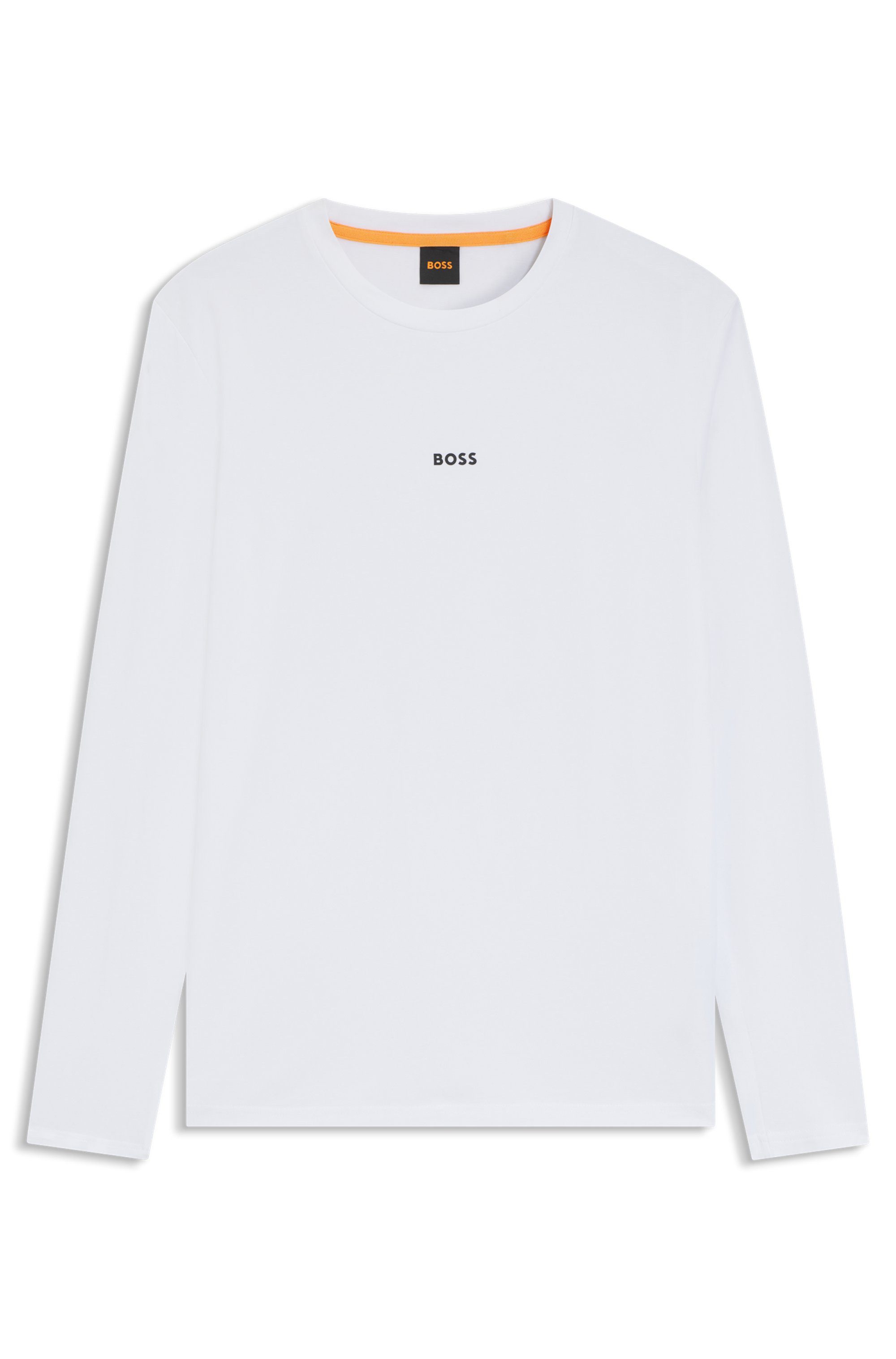 Boss Orange Shirt met lange mouwen TChark met een ronde hals