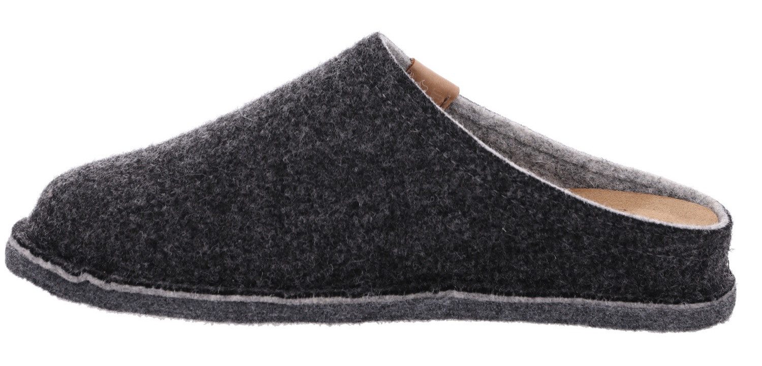 Rohde Pantoffels Lucca Clog, pantoffel, homeslipper in gemêleerde uitstraling