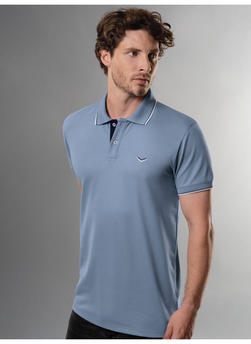 Trigema Poloshirt slim fit poloshirt (1-delig)