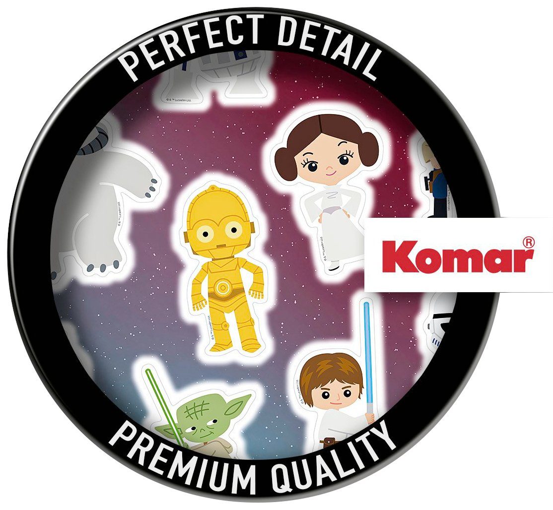 Komar Wandfolie Star Wars Little Heroes - afm. 50 x 70 cm (15-delig)