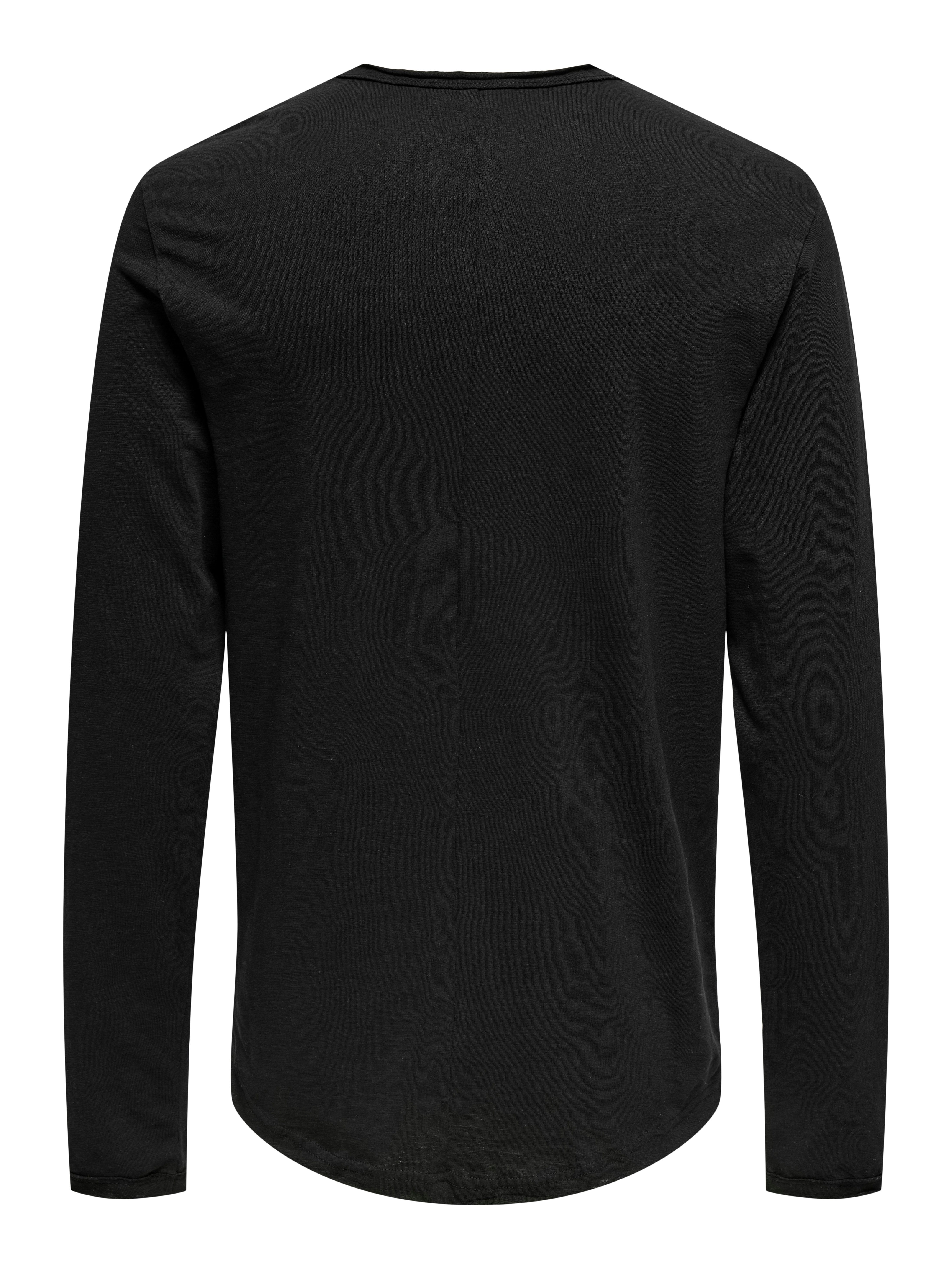 ONLY & SONS Shirt met lange mouwen ONSBENNE LONGY LS TEE VD