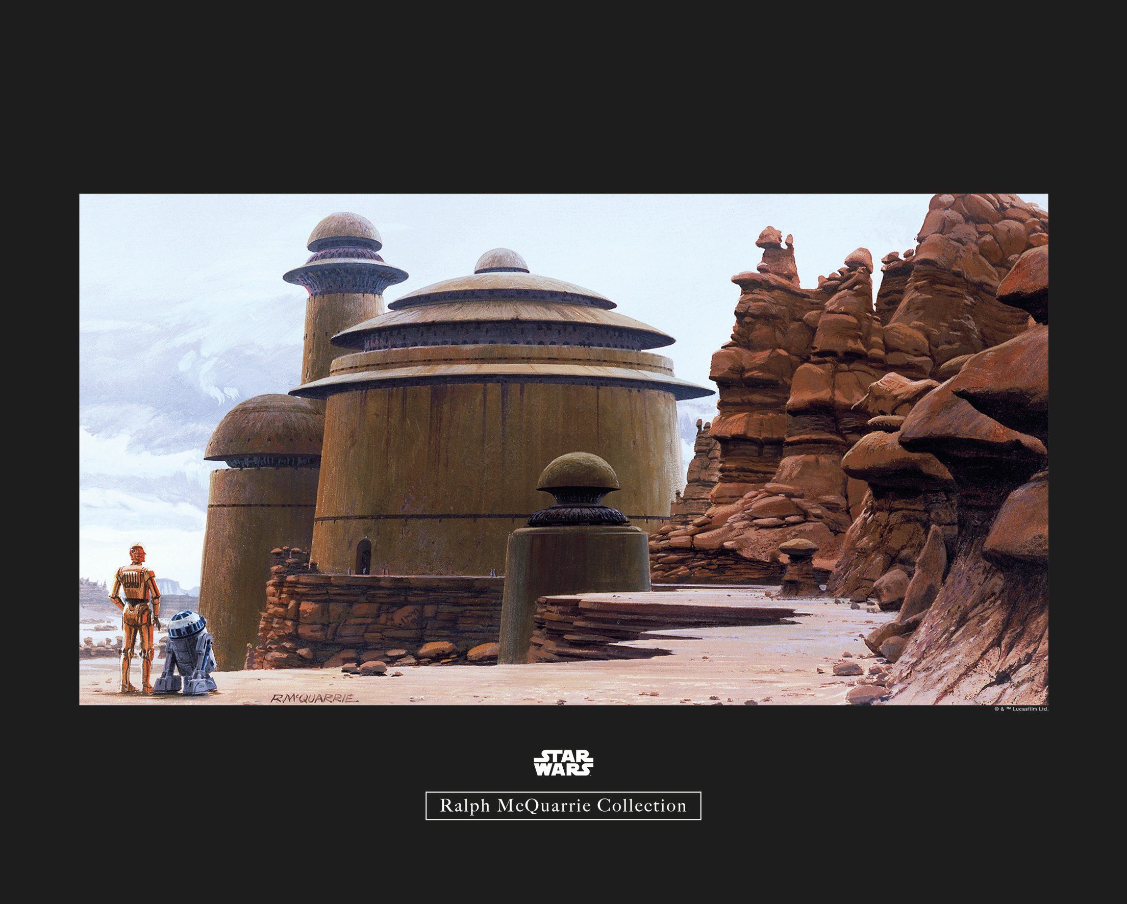 Komar Poster Star Wars Classic RMQ Jabbas Palace