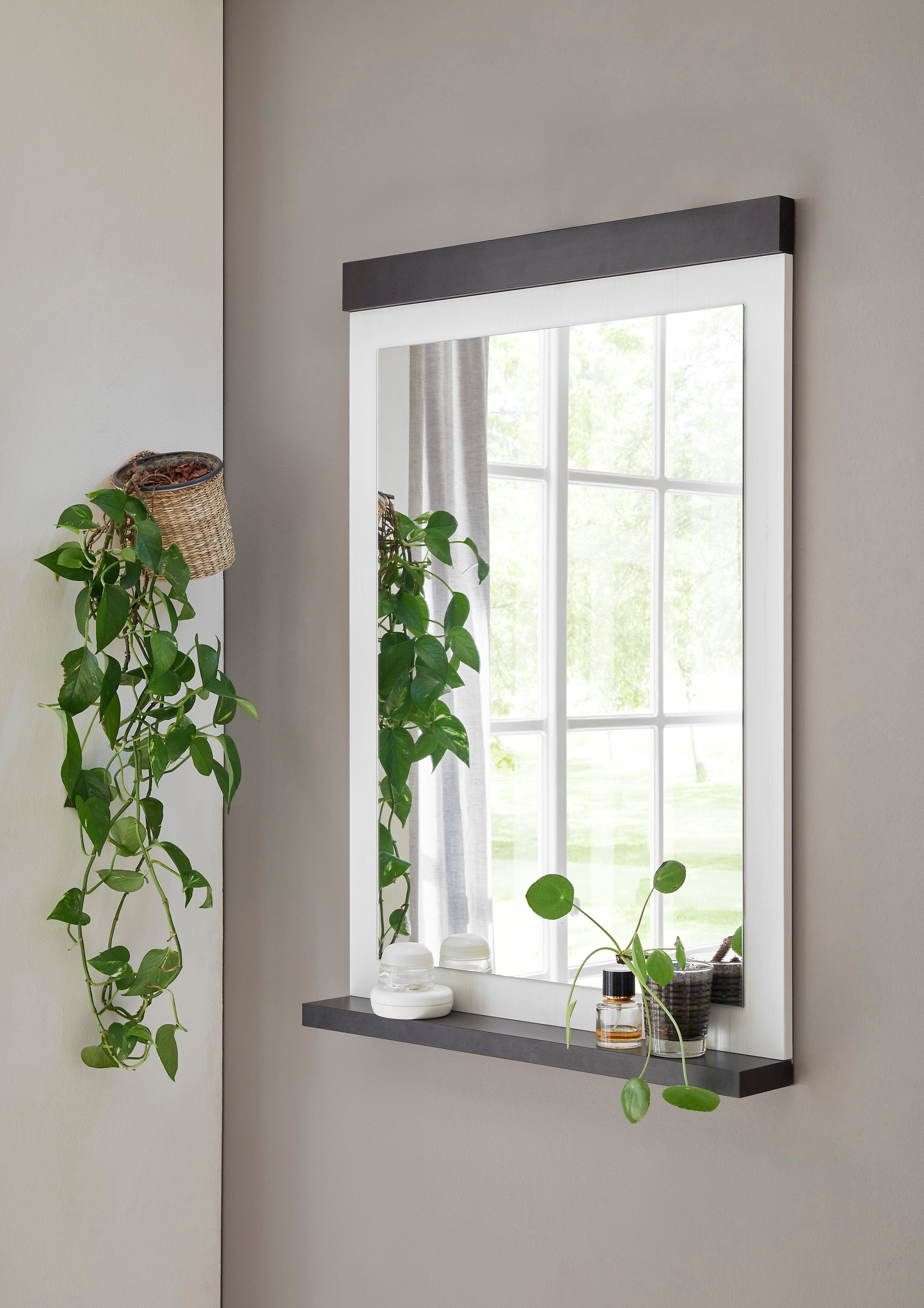 Home affaire Badspiegel SHERWOOD, Spiegel im modernen Design Spiegel (1 stuk)