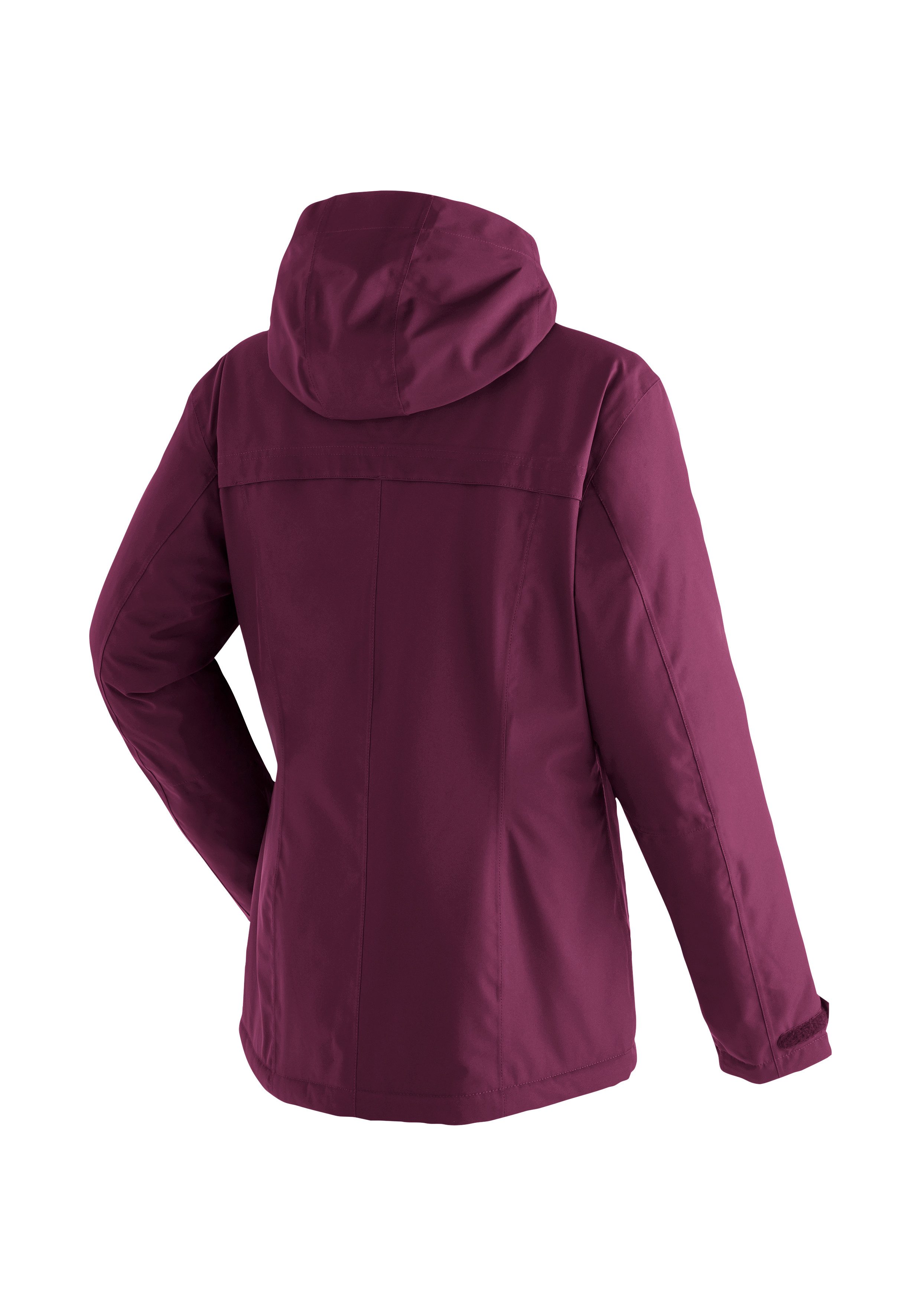 Maier Sports Functioneel jack Lisbon Damesjack warm gewatteerd winterjack wind waterdicht regular fit