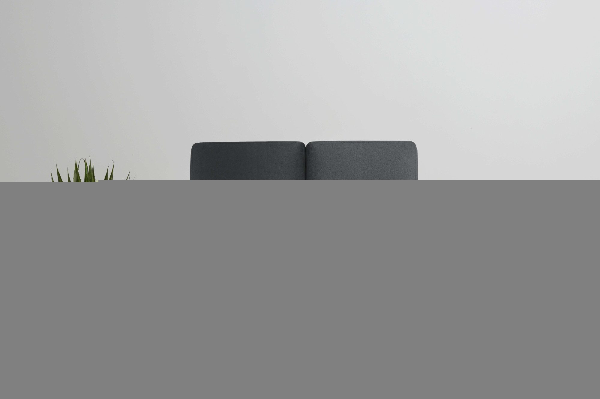 andas 2-zitsbank Tvinno in scandinavische stijl, met massief houten poten, breedte 155 cm