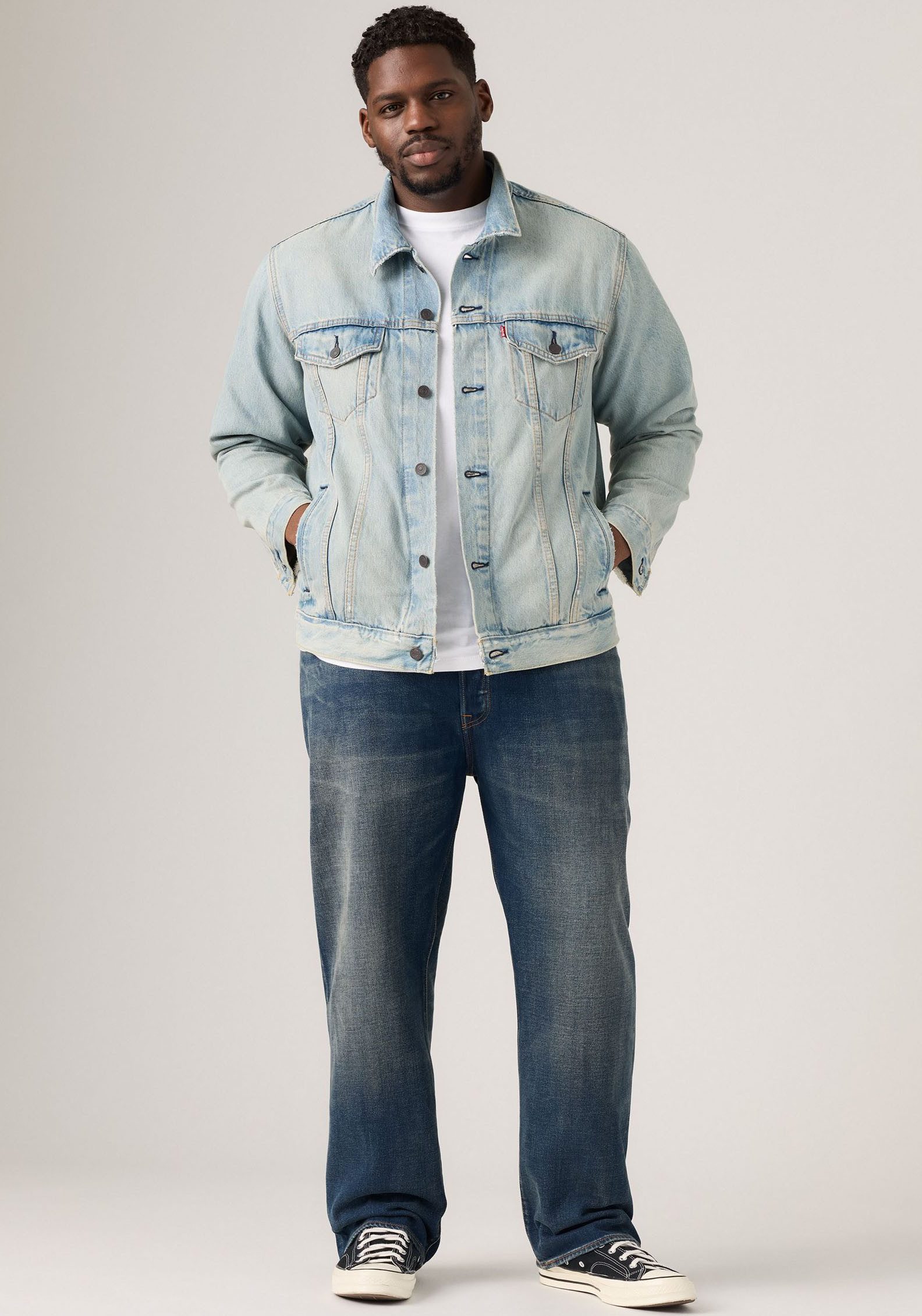 Levi's® Plus Straight jeans 501® LEVI'S®ORIGINAL B&T in verschillende wassingen