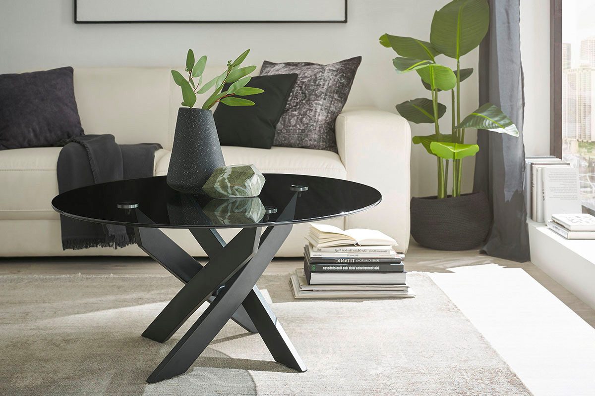 MCA furniture Salontafel Kopenhagen Glas tafel, OTTO's Choice, belastbaarheid van 10kg, veiligheidsglasplaat