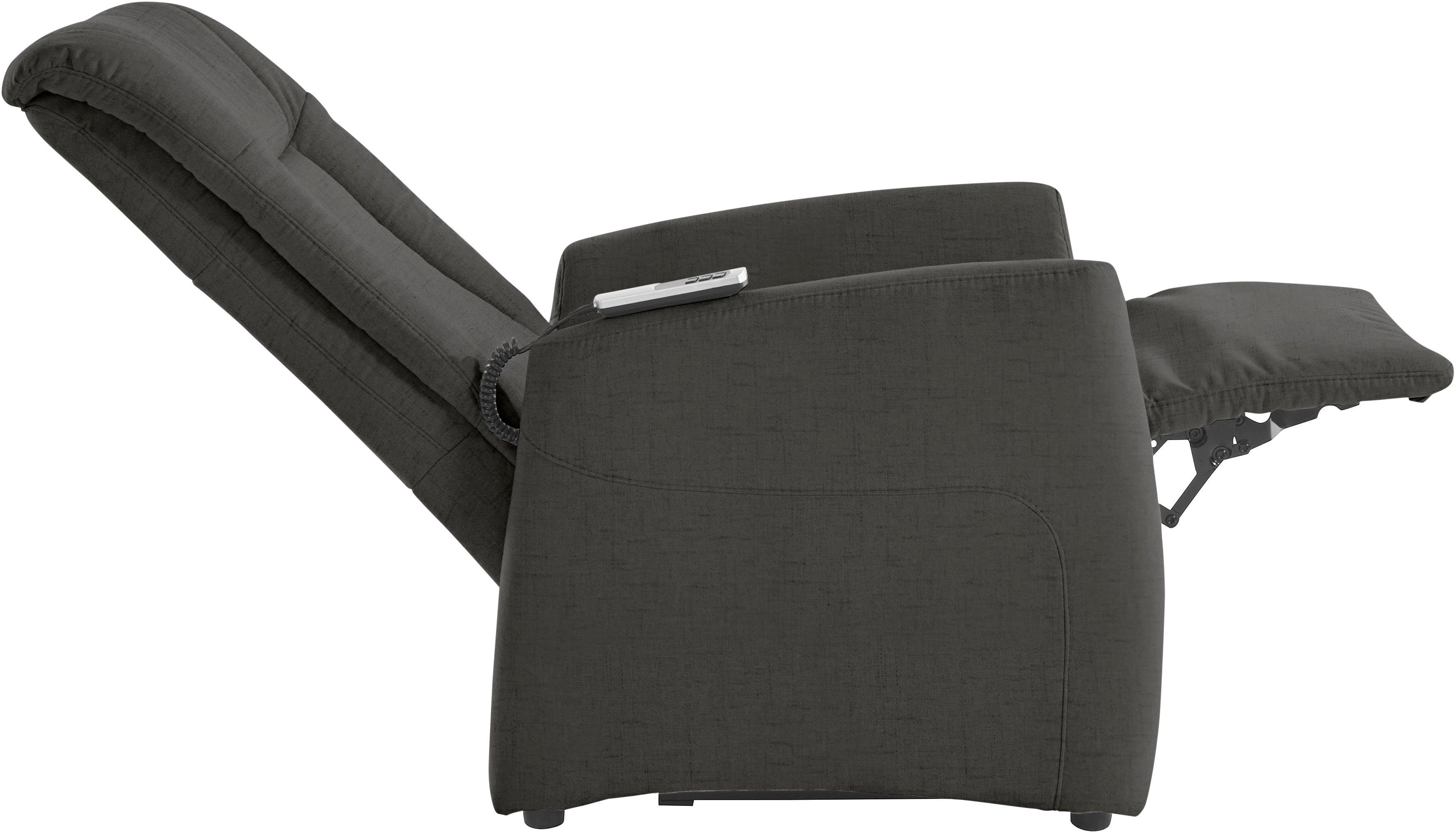 sit&more Relaxfauteuil MELISSA naar keuze elektrisch of handmatig verstelbaar, optioneel opstahulp