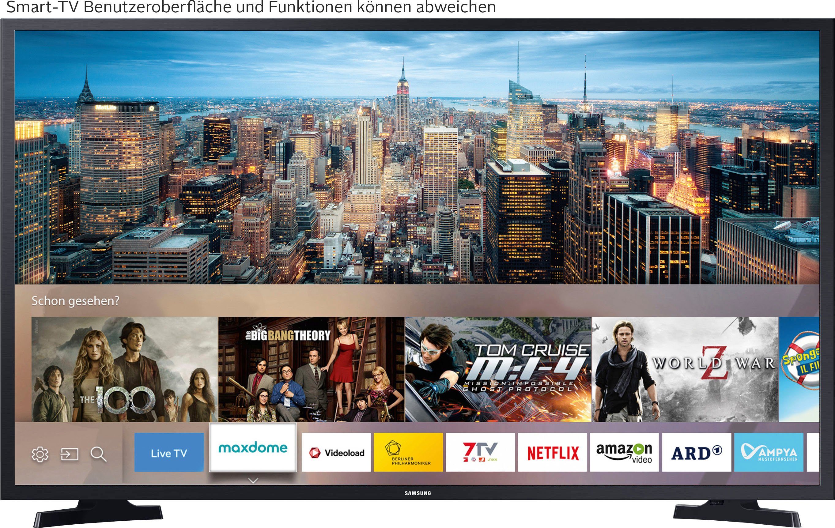 Samsung Led-TV GU32T5379CD, 80 cm / 32", Full HD, Smart TV, PurColor,HDR,Contrast Enhancer