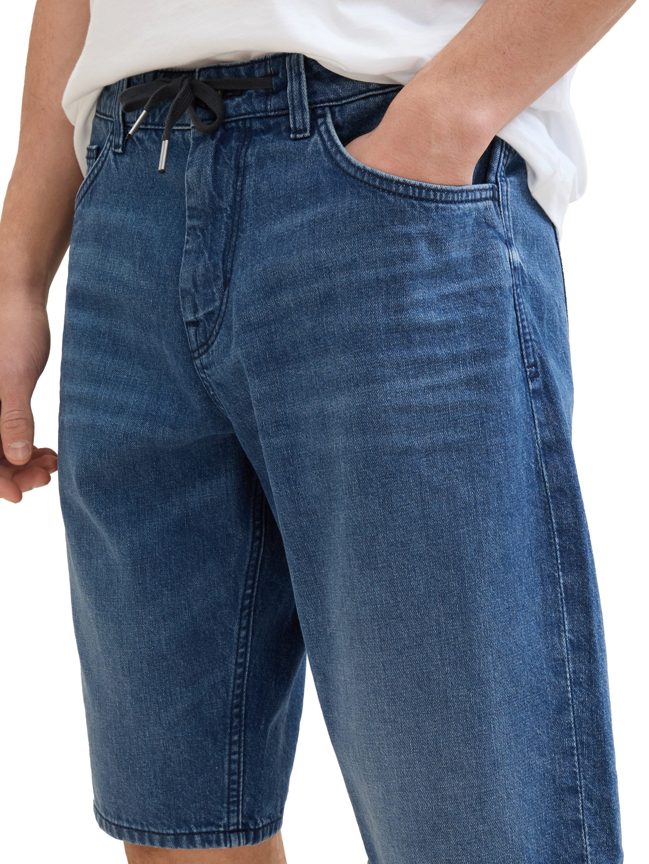 Tom Tailor 5-pocket jeans MORRIS met merklabel