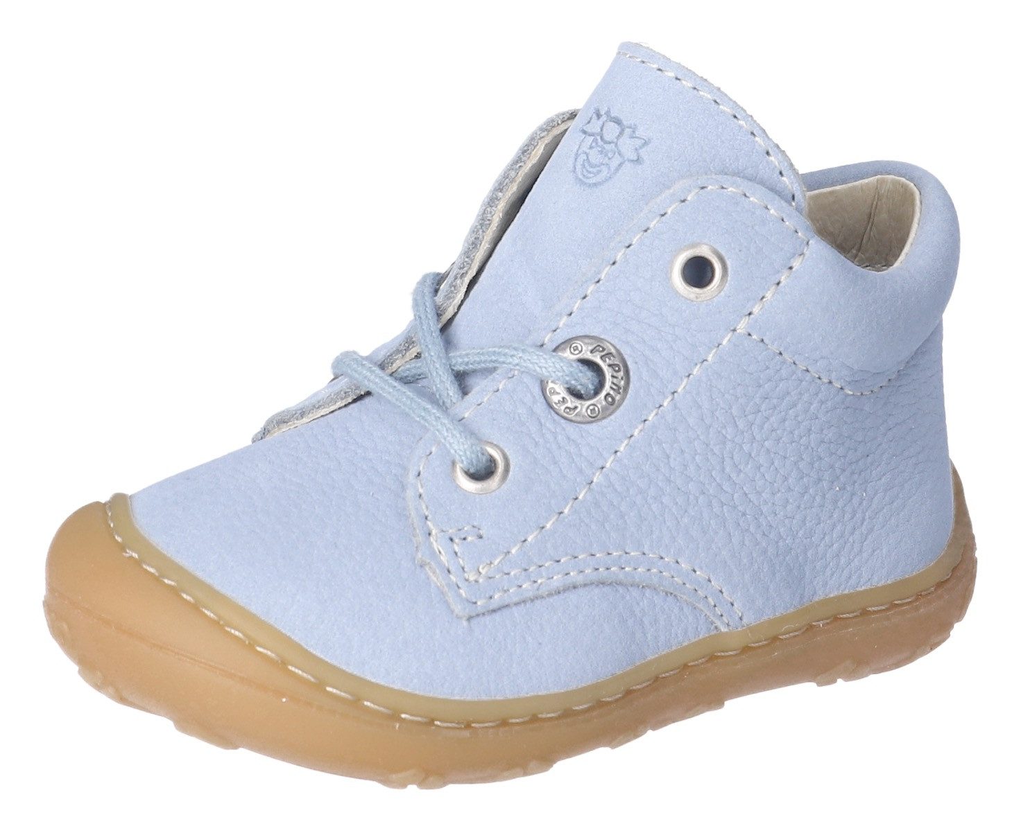 PEPINO by RICOSTA Babyschoentjes Cory 50 WMS: Midden Veterschoen met WMS-systeem, leer, maat sjabloon om te downloaden