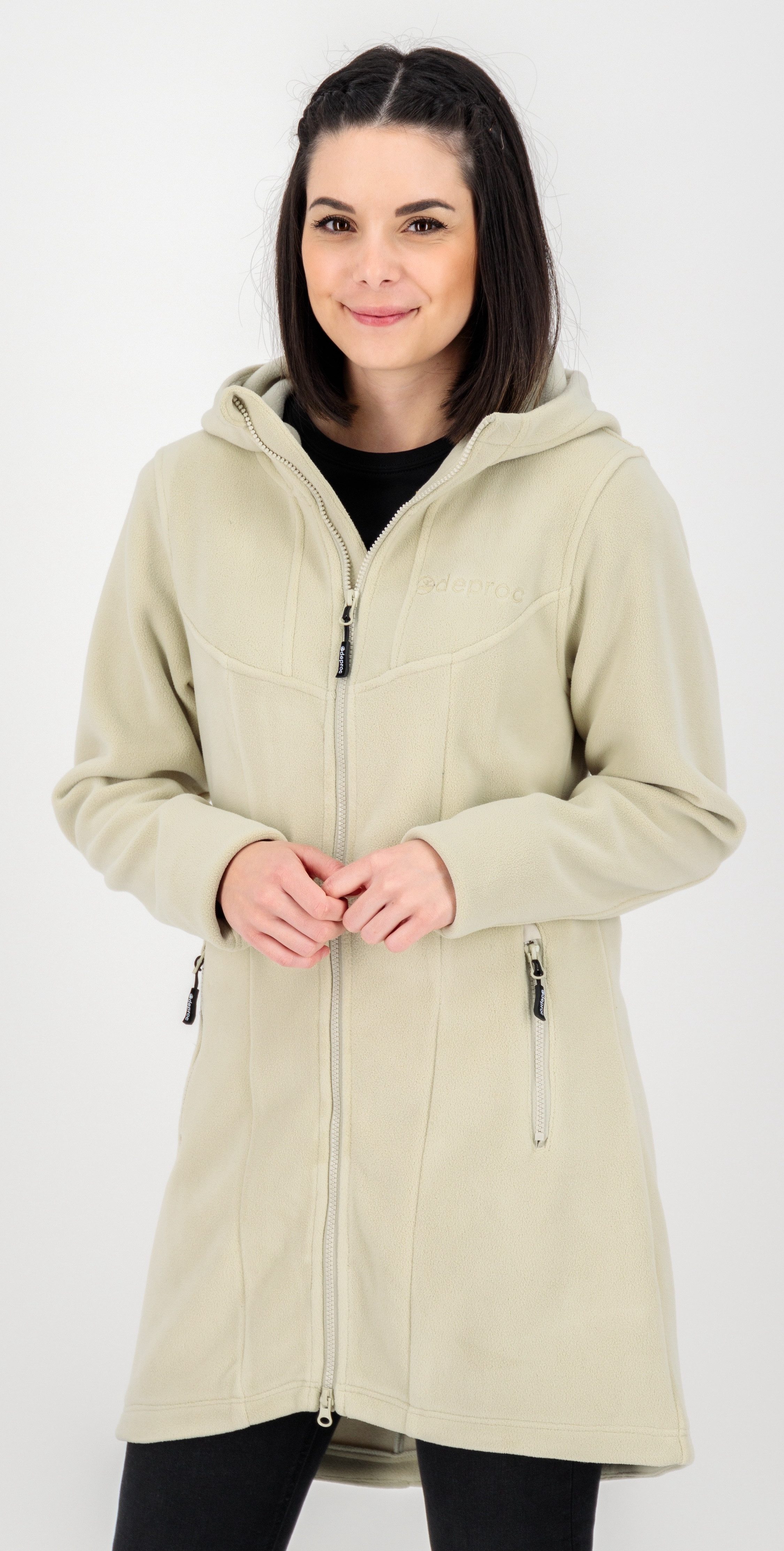 DEPROC Active Fleecejack WAWA PEAK met 2-wegritssluiting