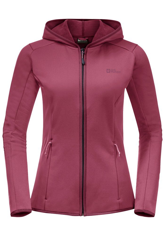 Jack Wolfskin Fleecejack BAISELBERG HOODED FZ W