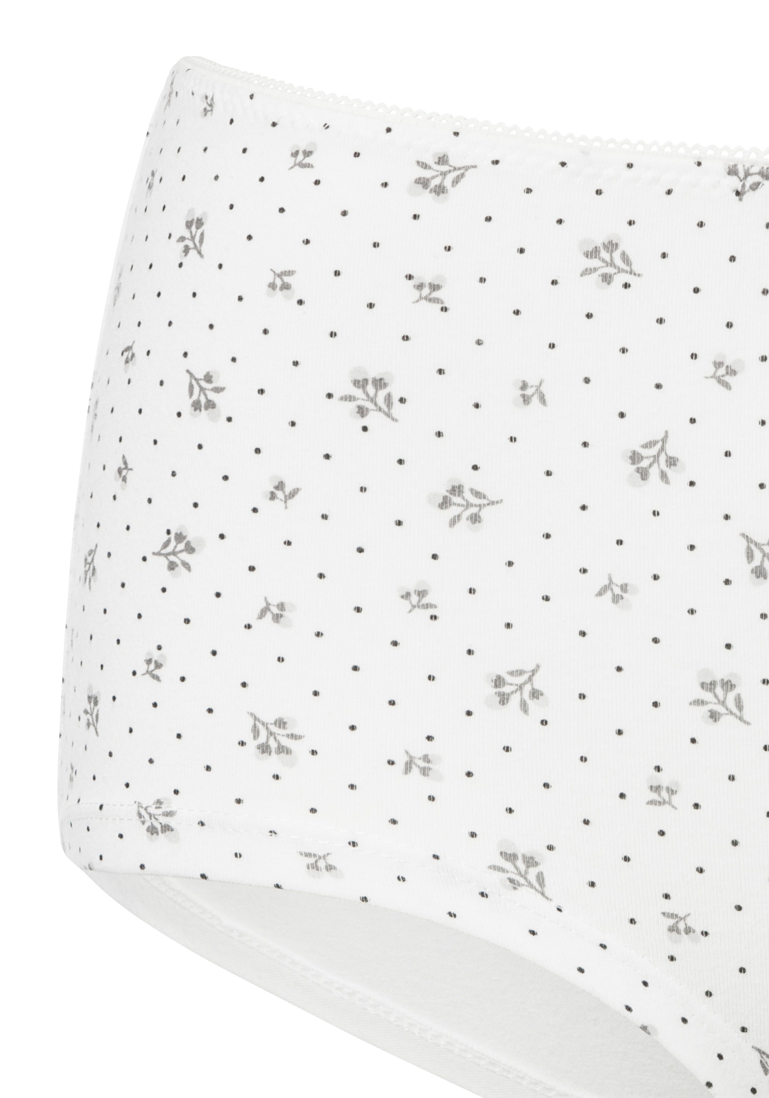 Petite fleur Hipster van elastisch katoen (Set van 6)