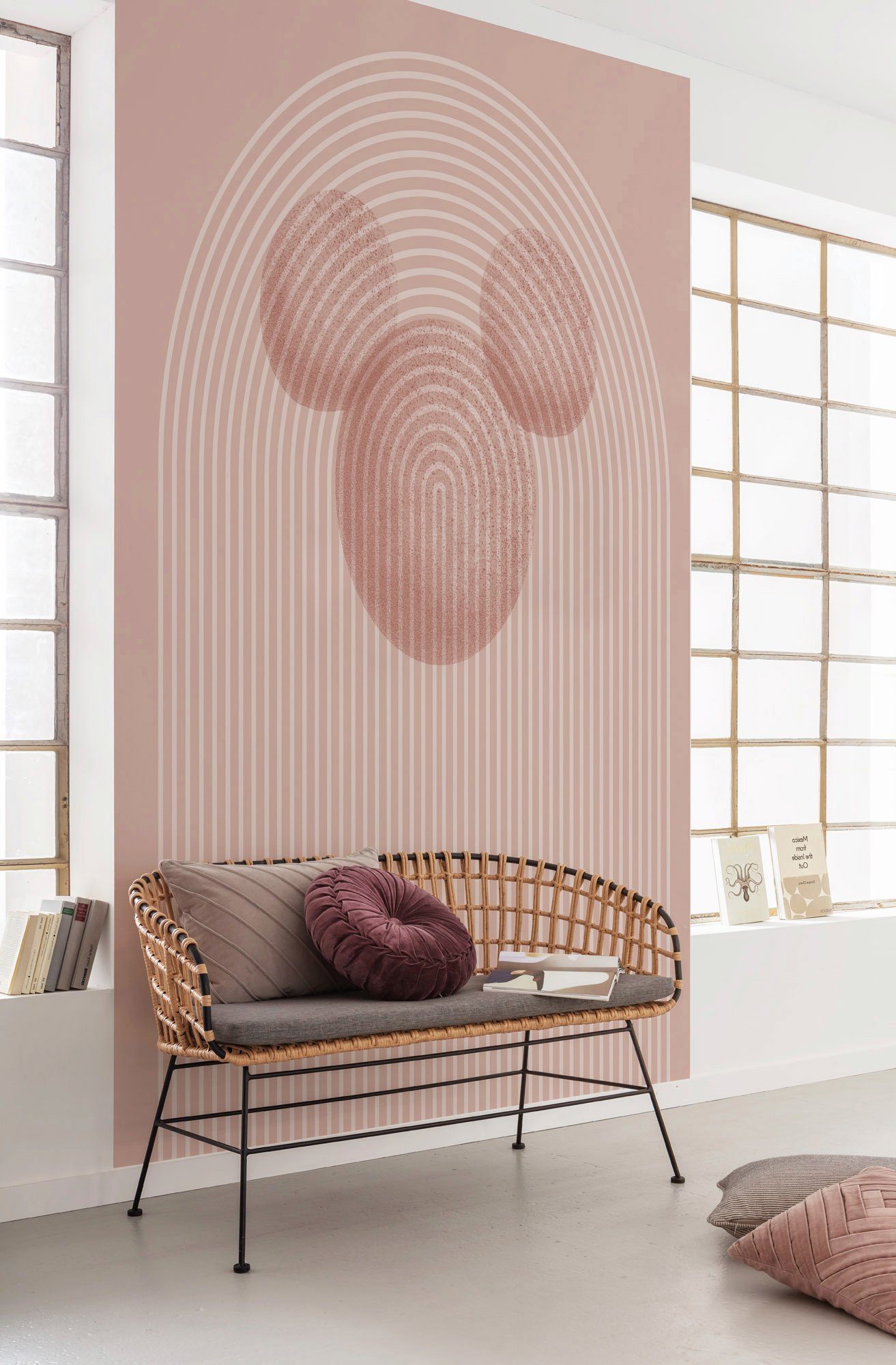 Komar Vliesbehang Digitale print vlies - Mickey Arc - Afmeting 250 x 280 cm